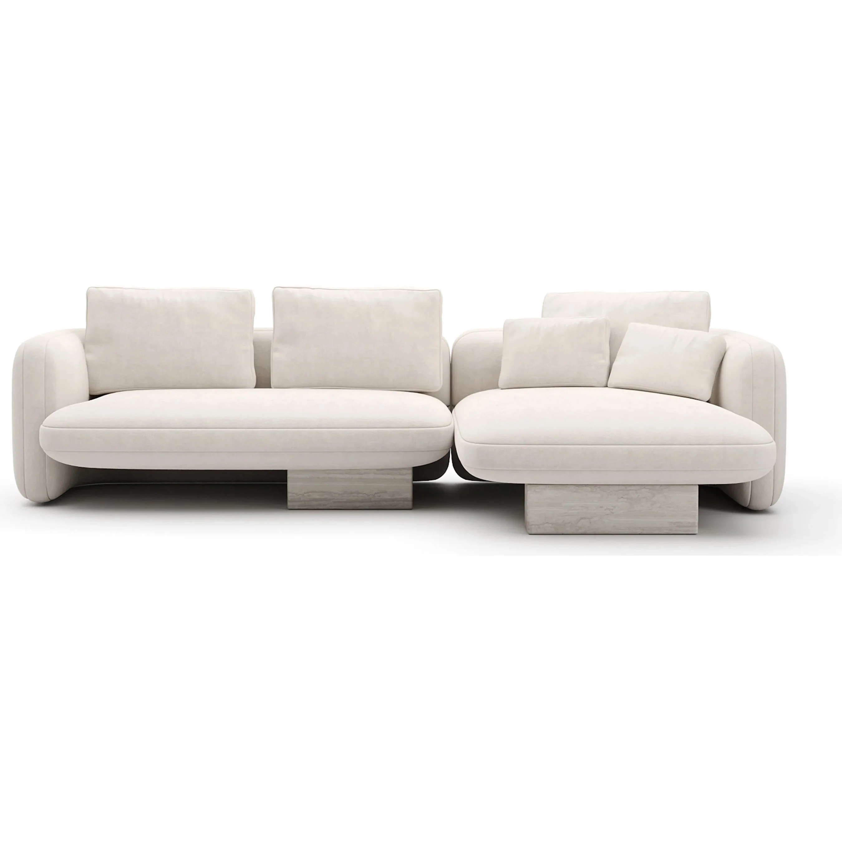 Overlap Chaise Sectional - Image 19