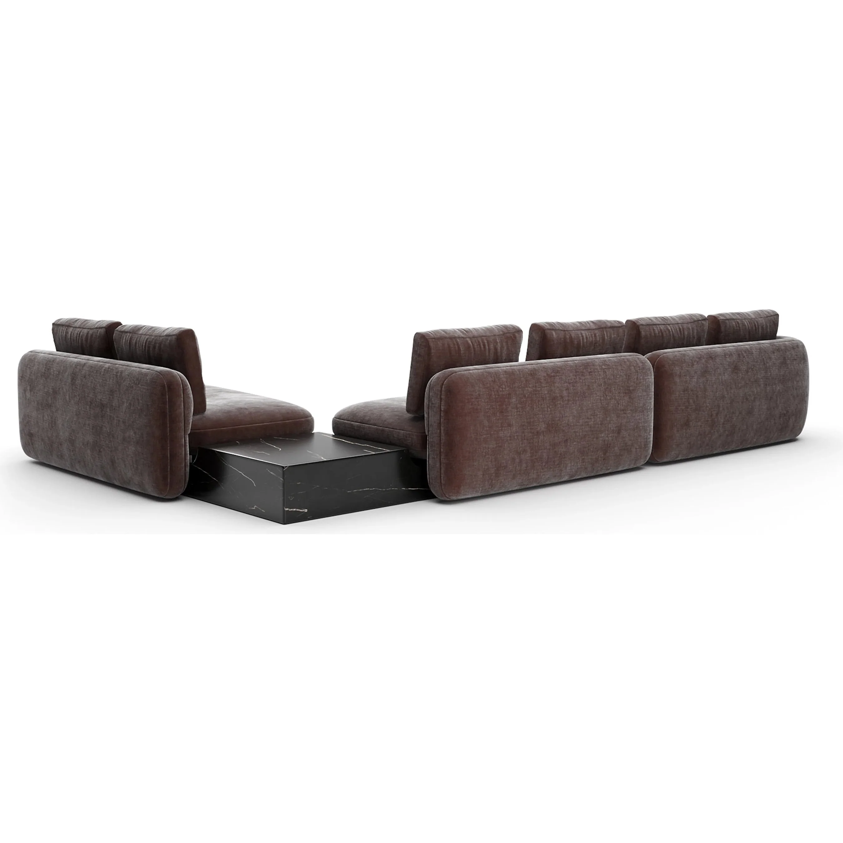Overlap L Bumper Sectional - Image 5