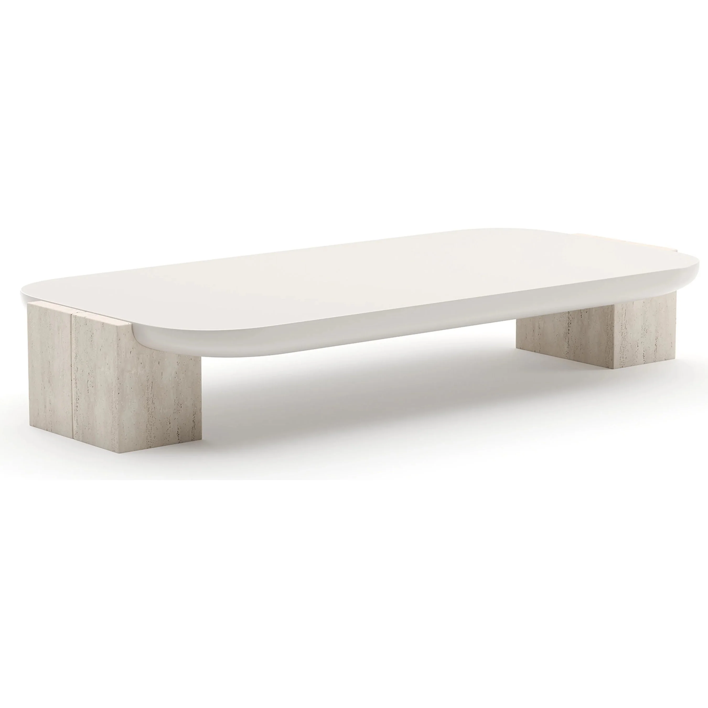 Overlap Rectangle Cocktail Table - Image 2