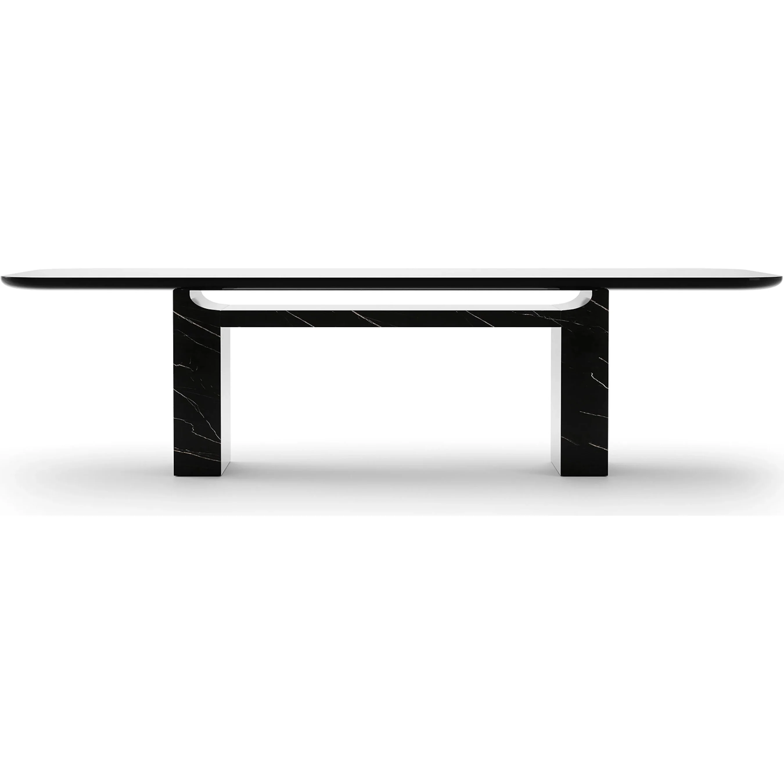 Overlap Rectangle Dining Table - Image 3