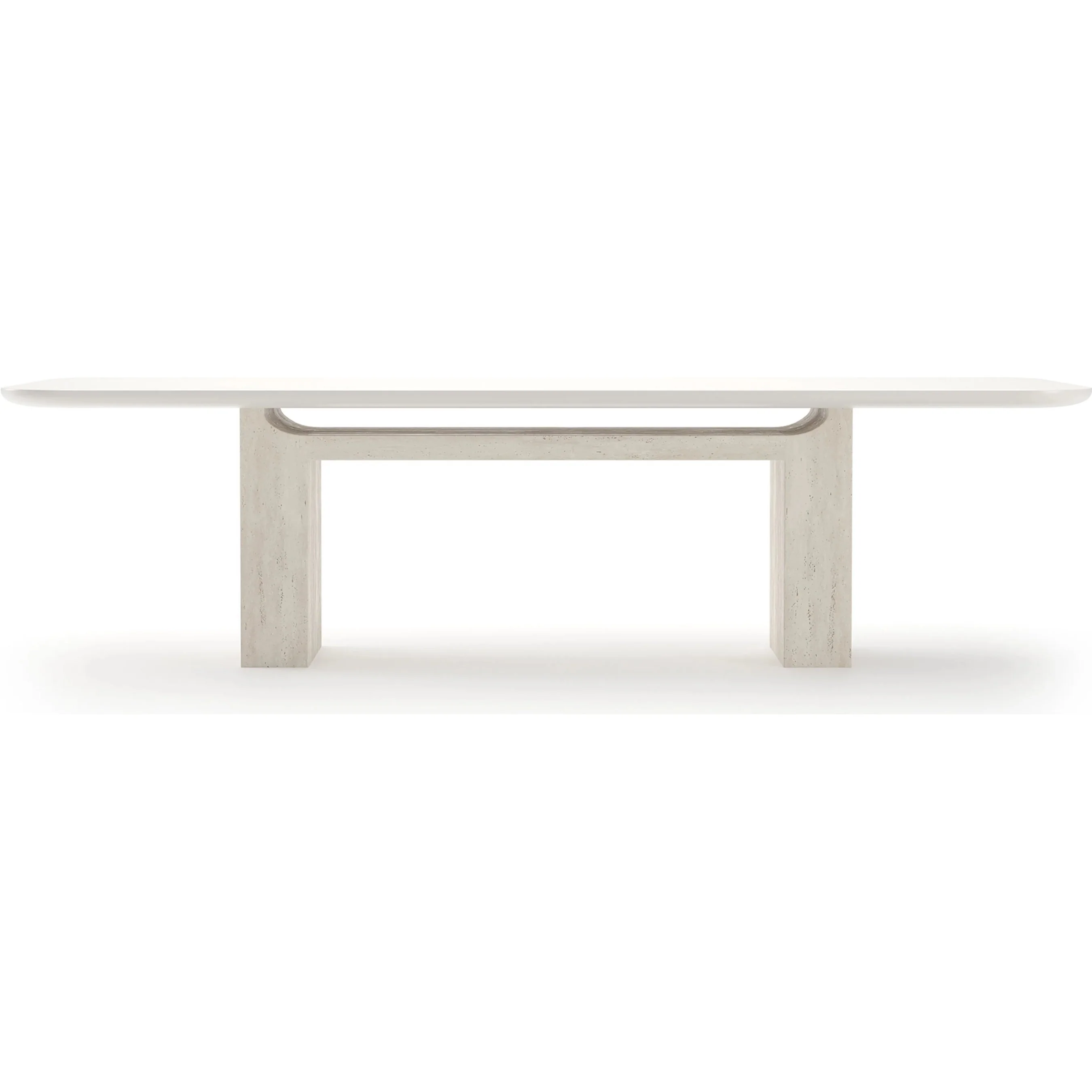 Overlap Rectangle Dining Table - Image 6