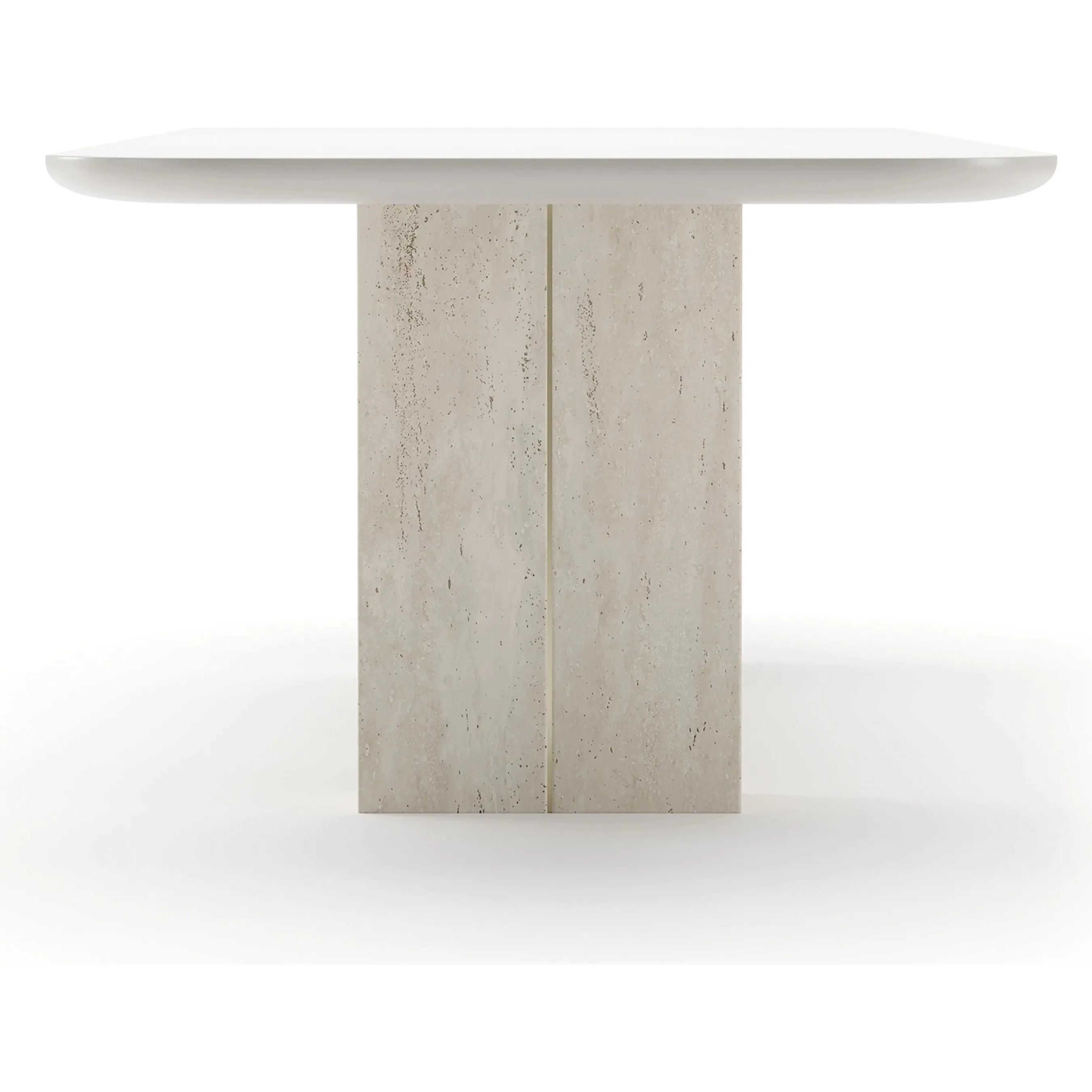 Overlap Rectangle Dining Table - Image 7