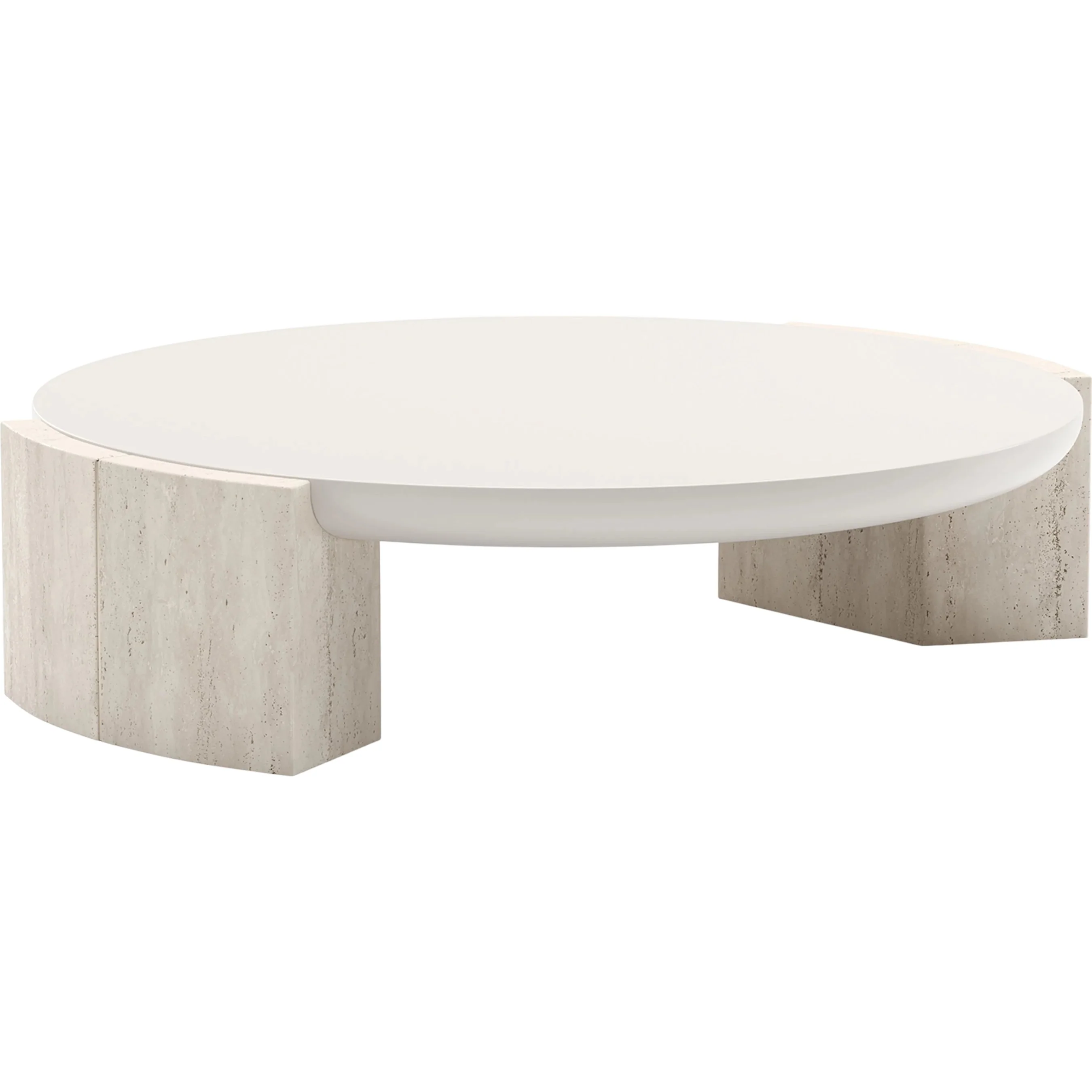 Overlap Round Cocktail Table