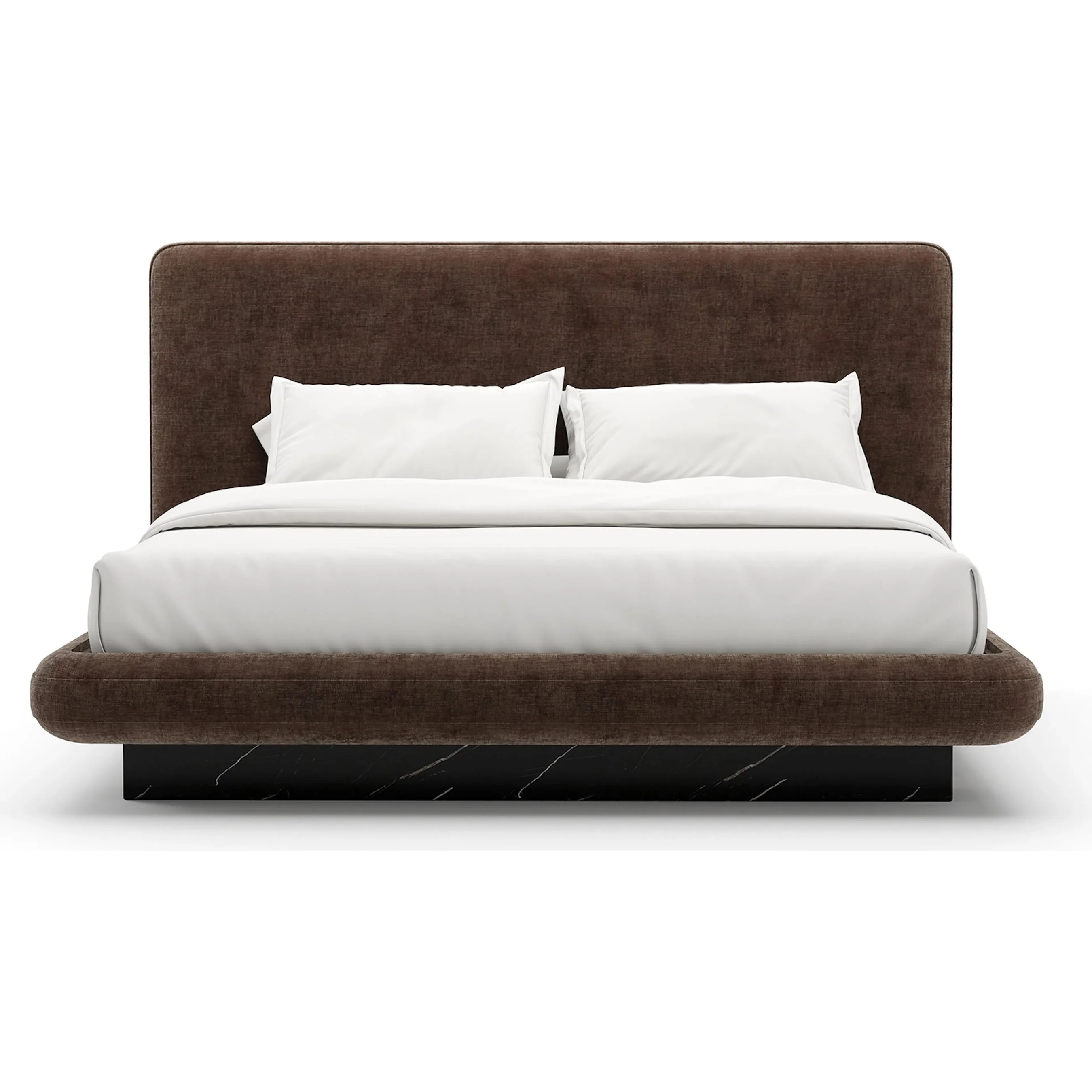 Overlap Upholstered Bed - Image 11