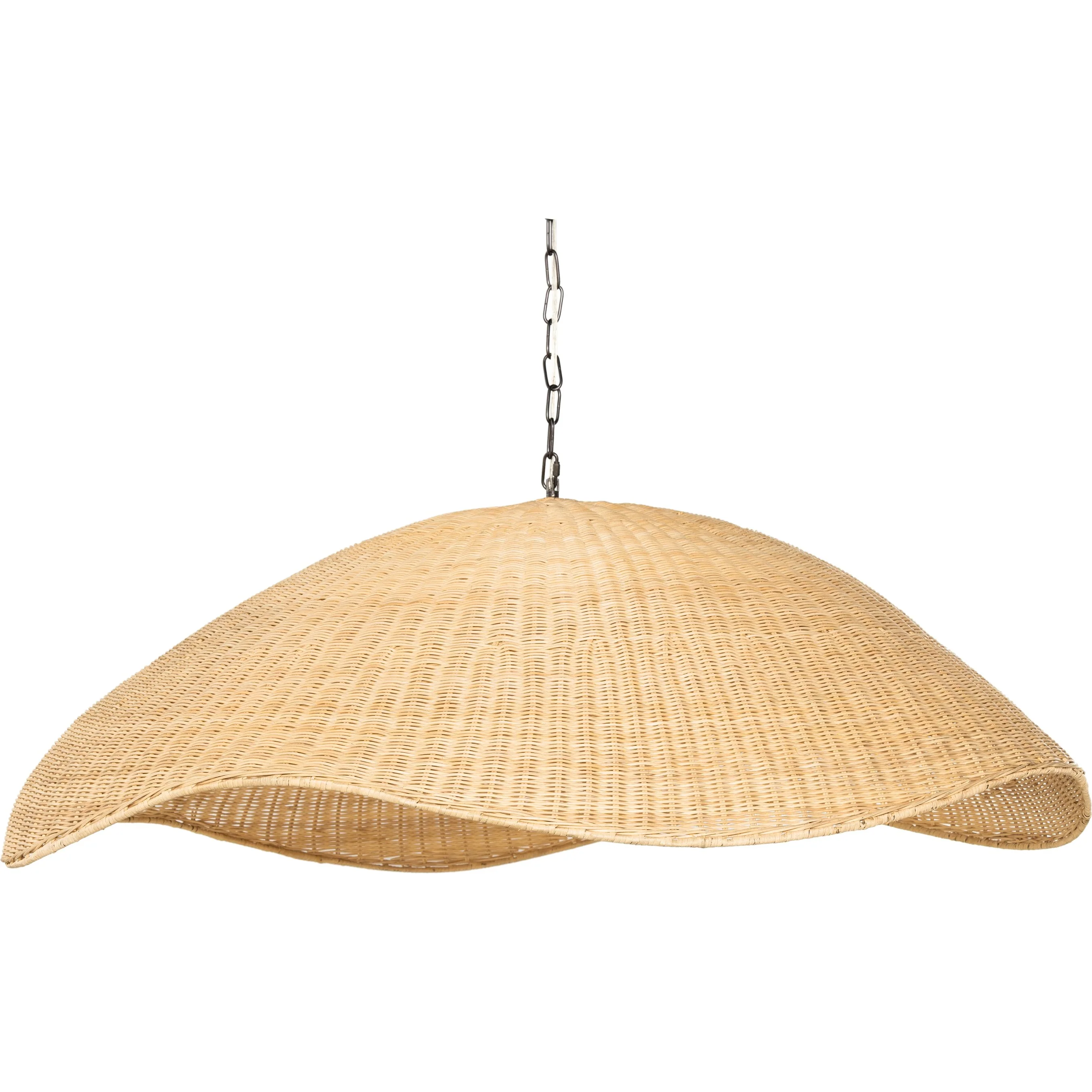 Overscale Woven Rattan Pendant - Image 7