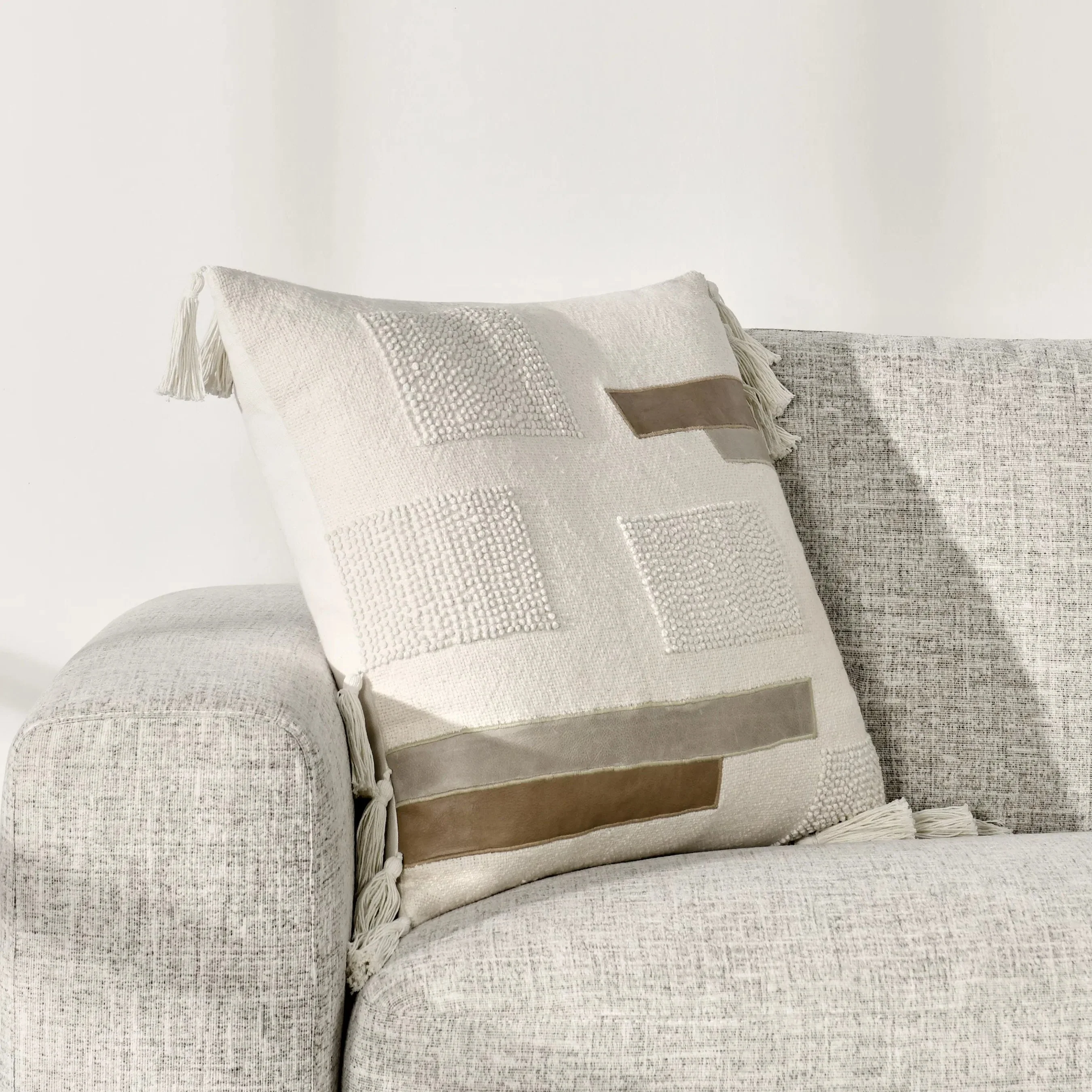 Packer Belgian Linen Throw Pillow - Image 7