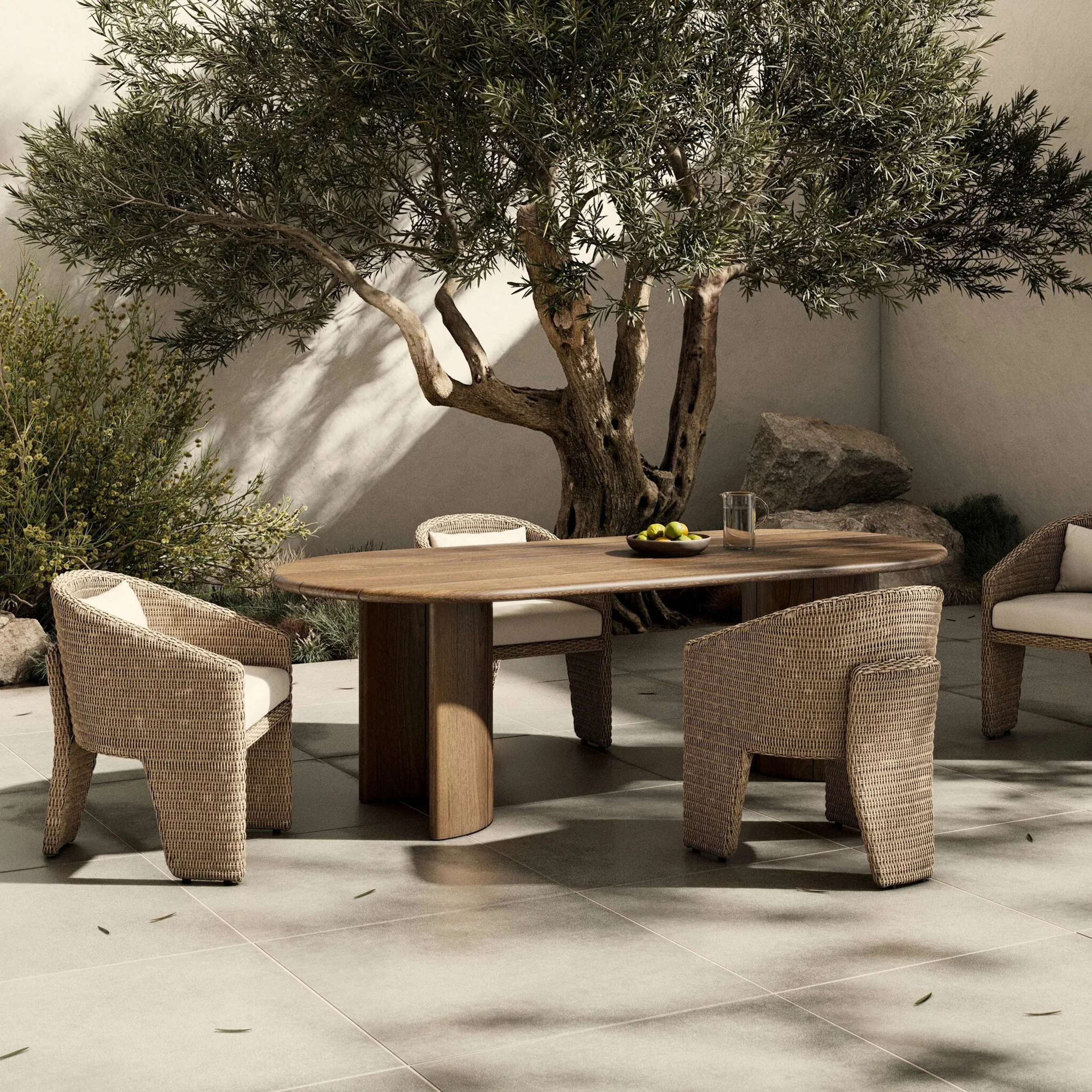 Paden Outdoor Dining Table - Image 12