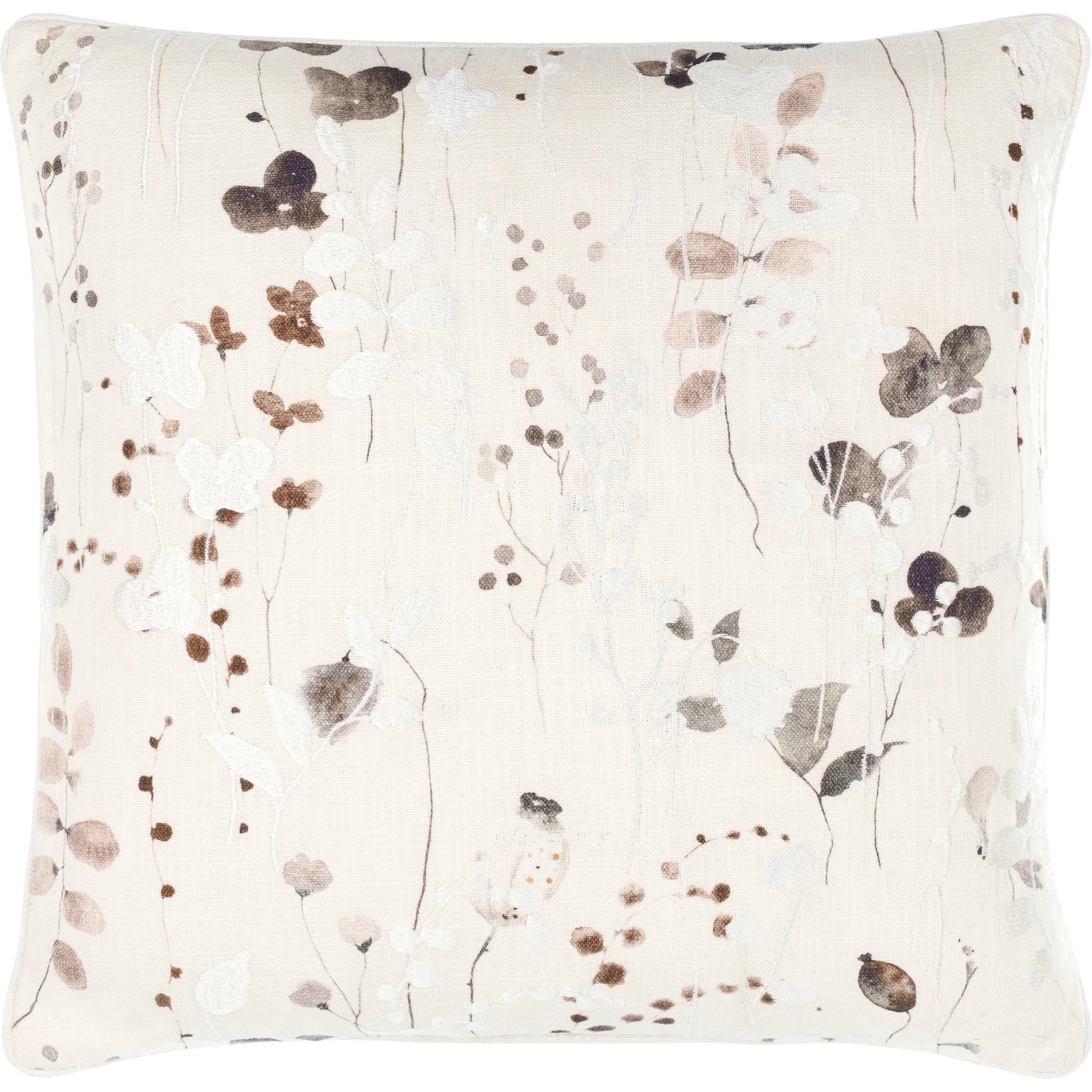 Painterly Florals Pillow - 498476