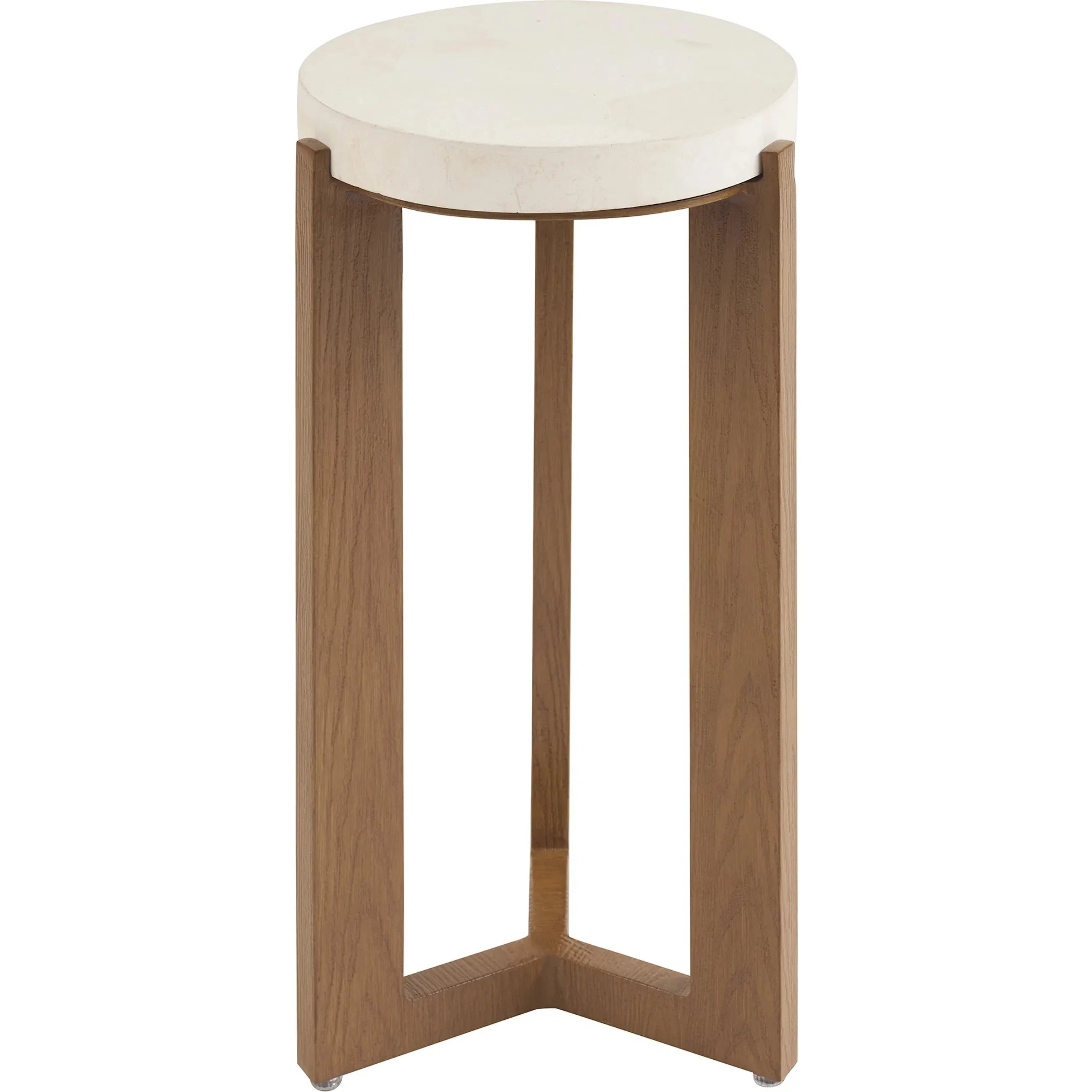Palm Desert Poolside Round Accent Table
