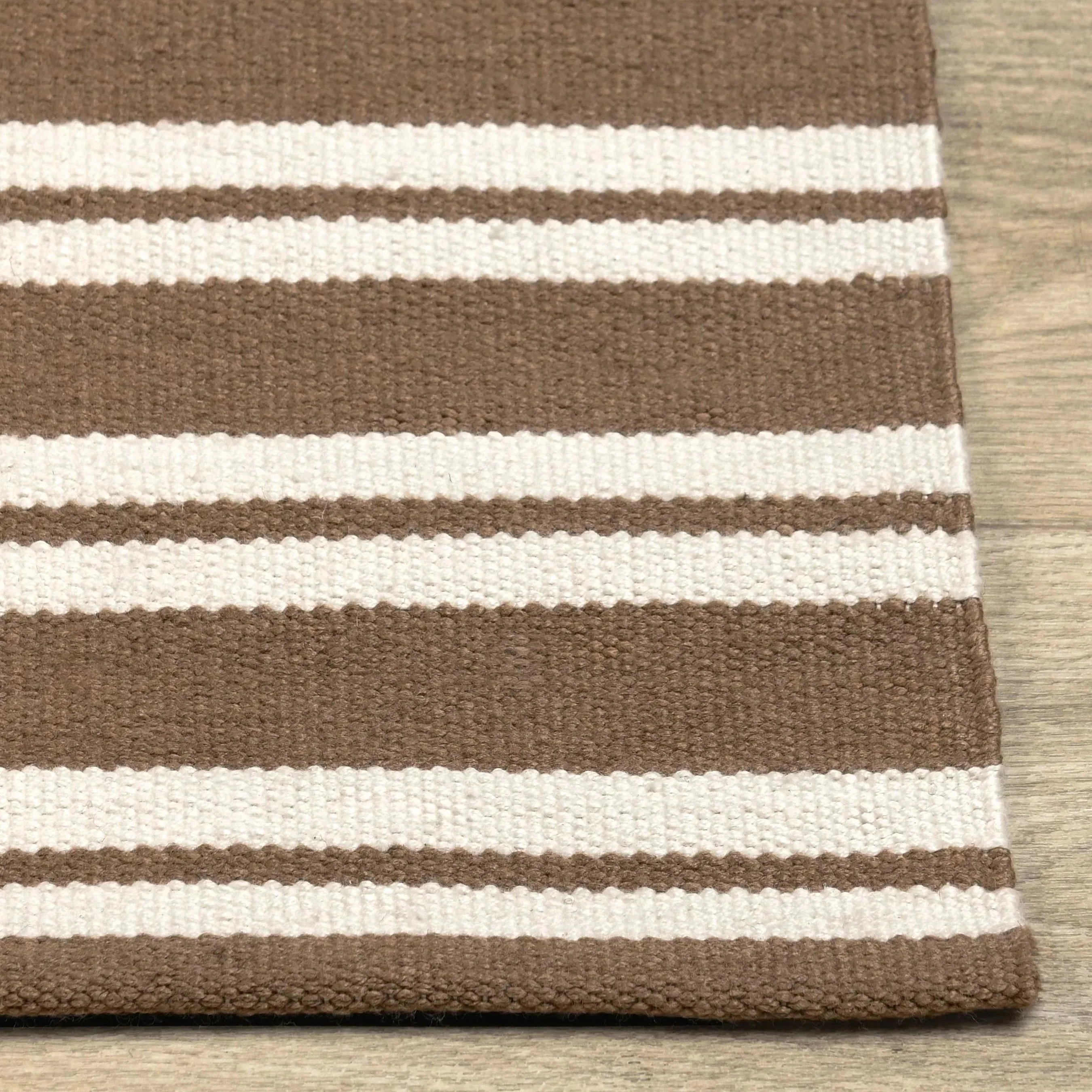 Palma Stripe Fabric Rug - Image 33