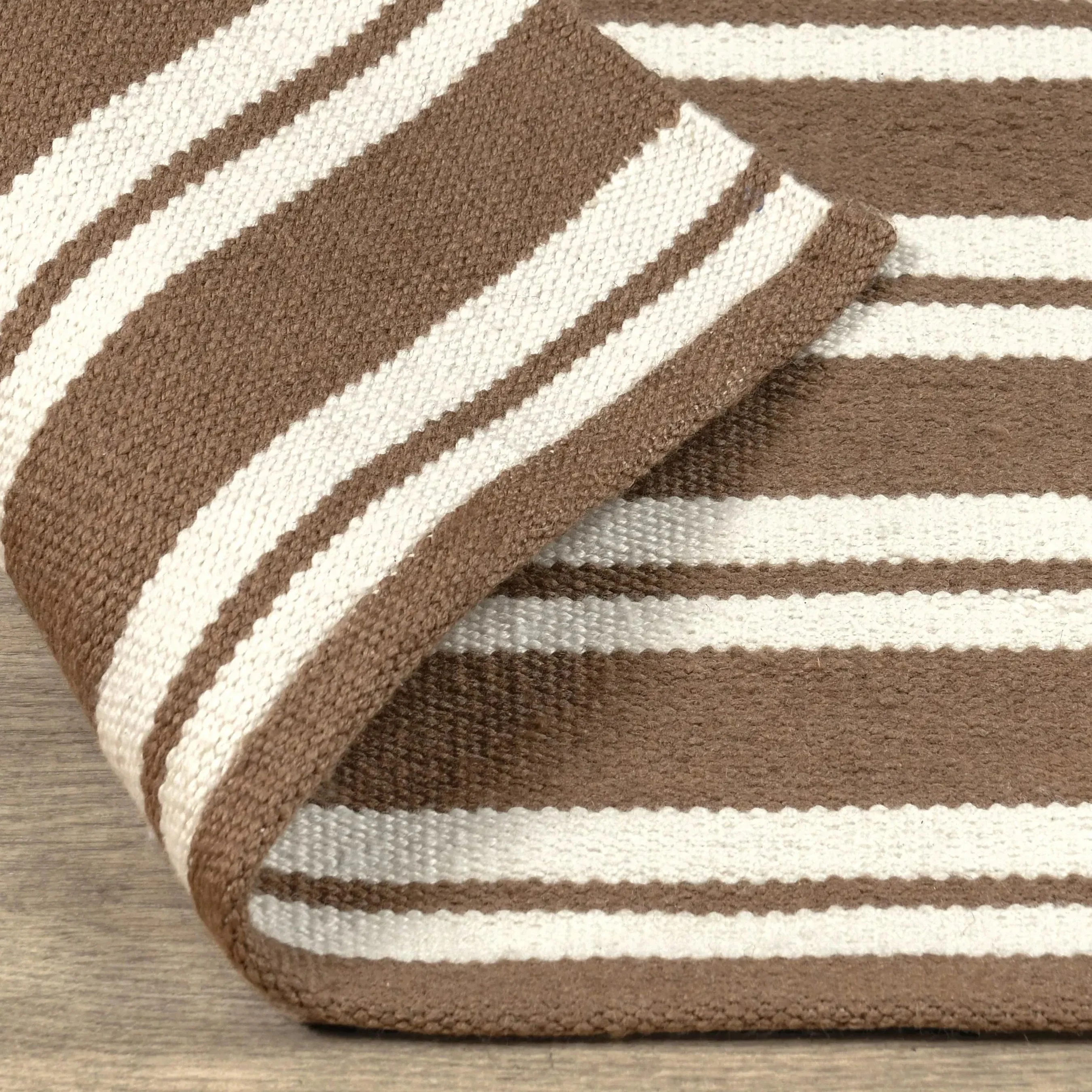 Palma Stripe Fabric Rug - Image 36