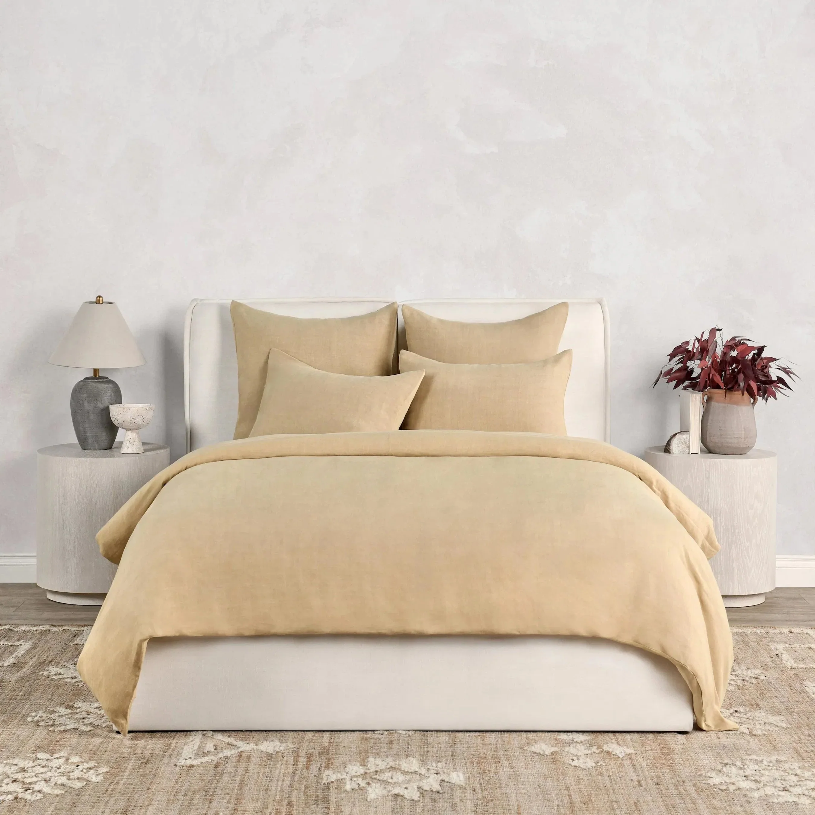 Paloma Hemp Throw Pillow - Image 28