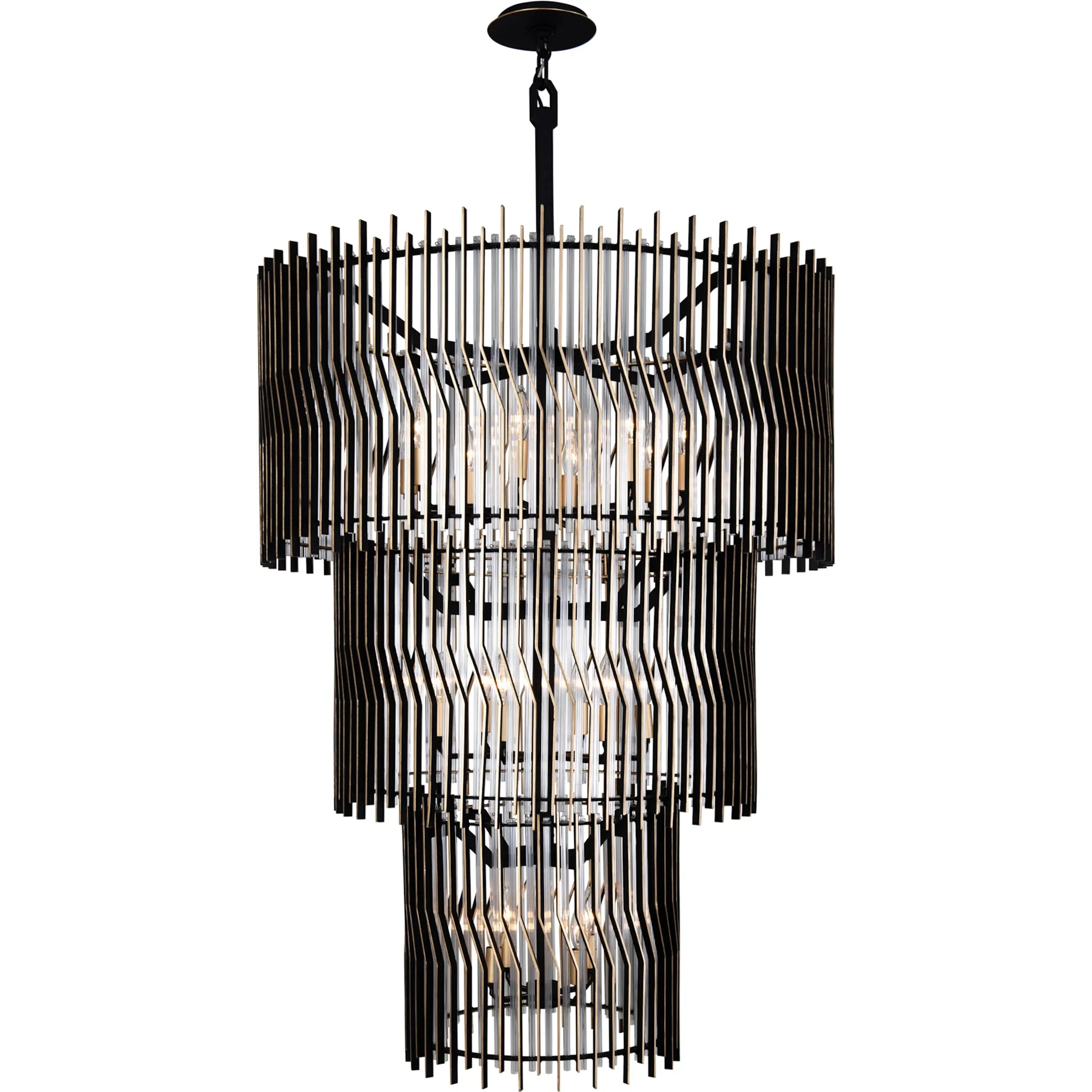 Park Row 3-Tier Chandelier - Image 2