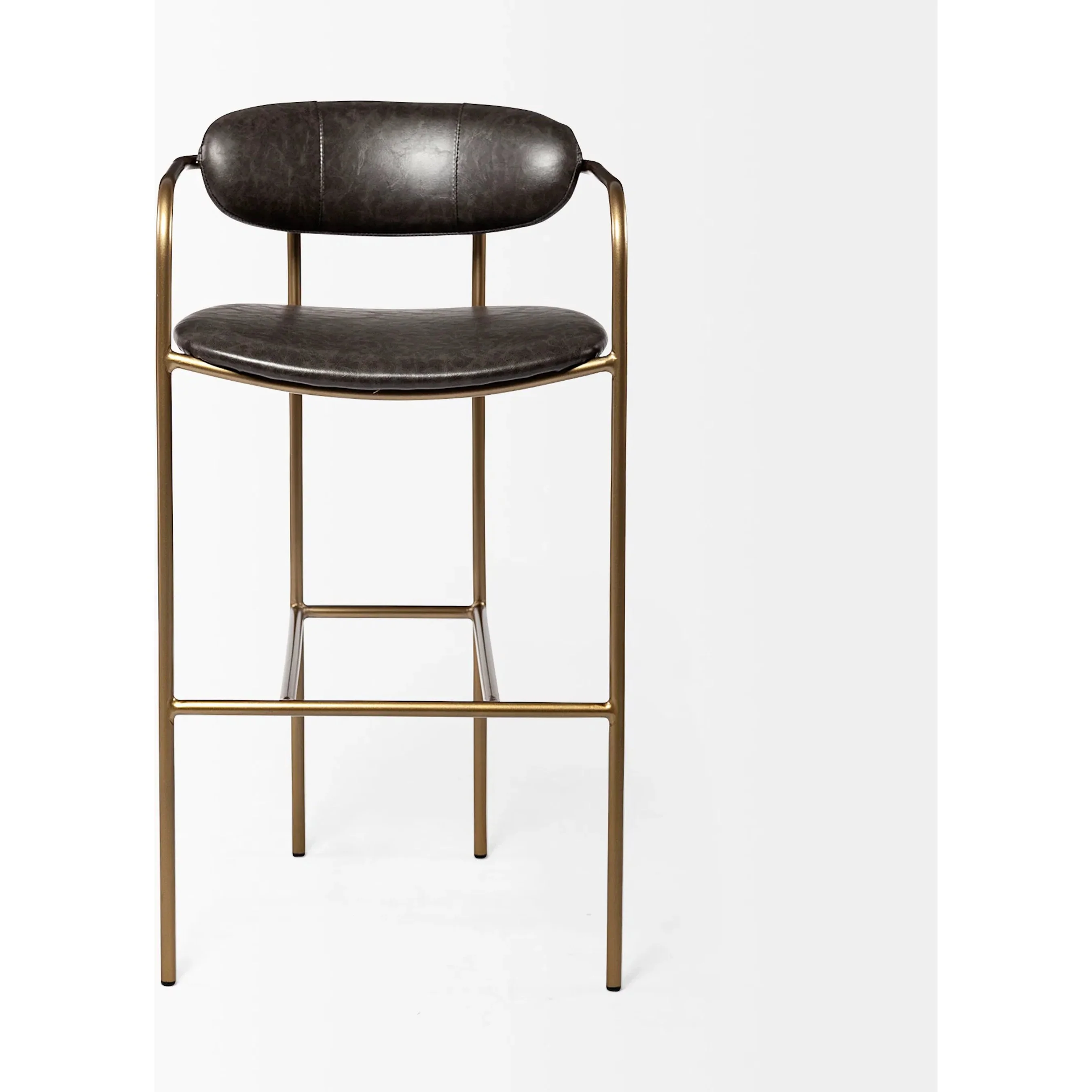 Parker Leather Seat Bar Stool - Image 2
