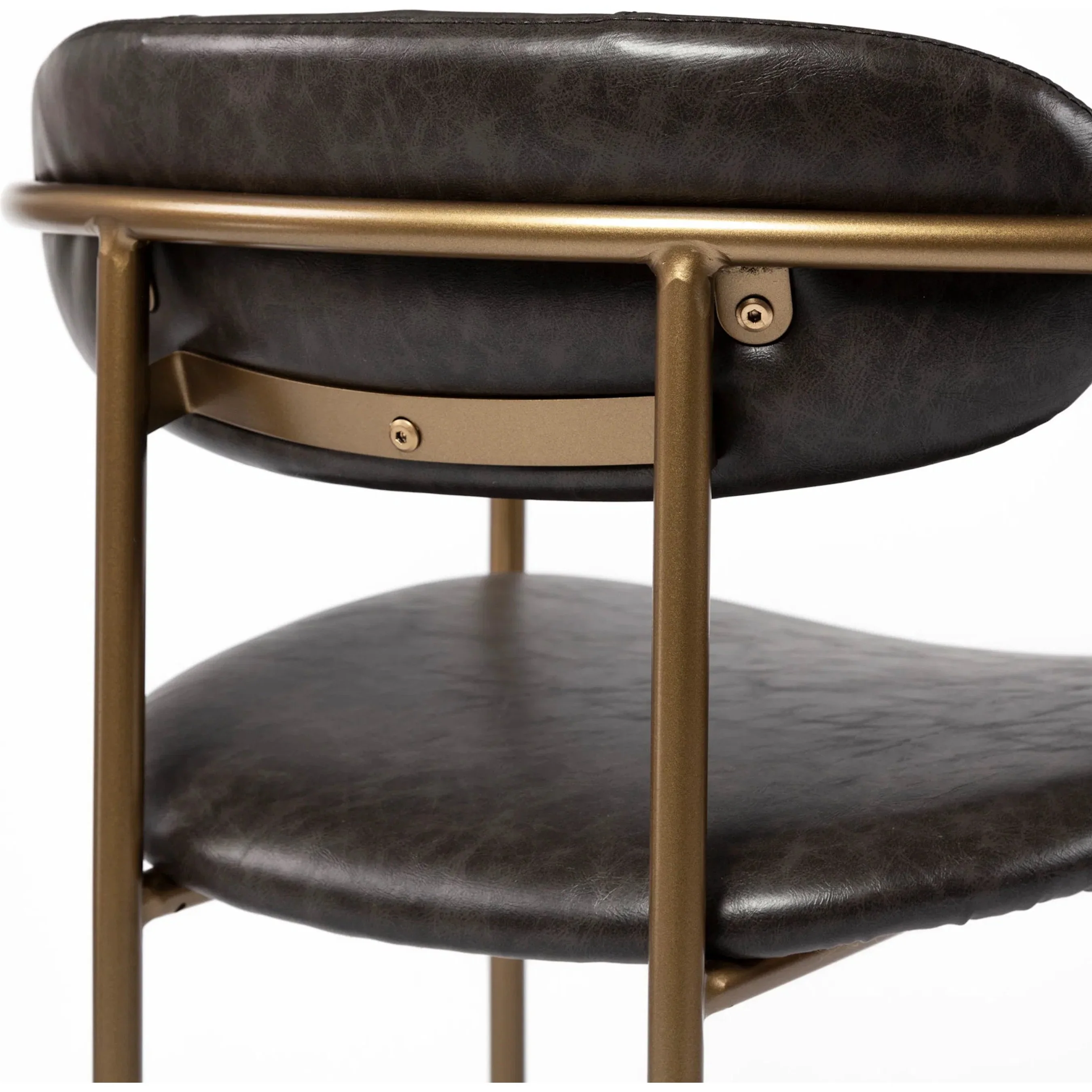 Parker Leather Seat Bar Stool - Image 9