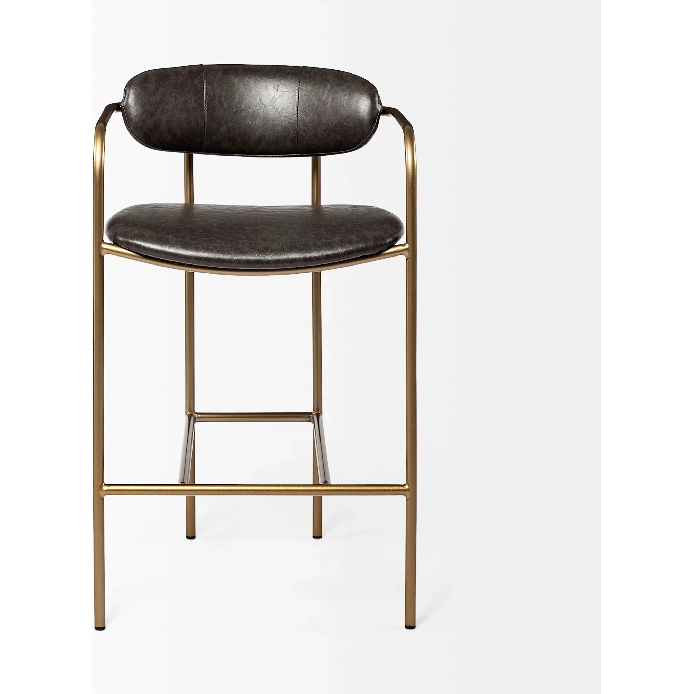 Parker Leather Seat Counter Stool - Image 2