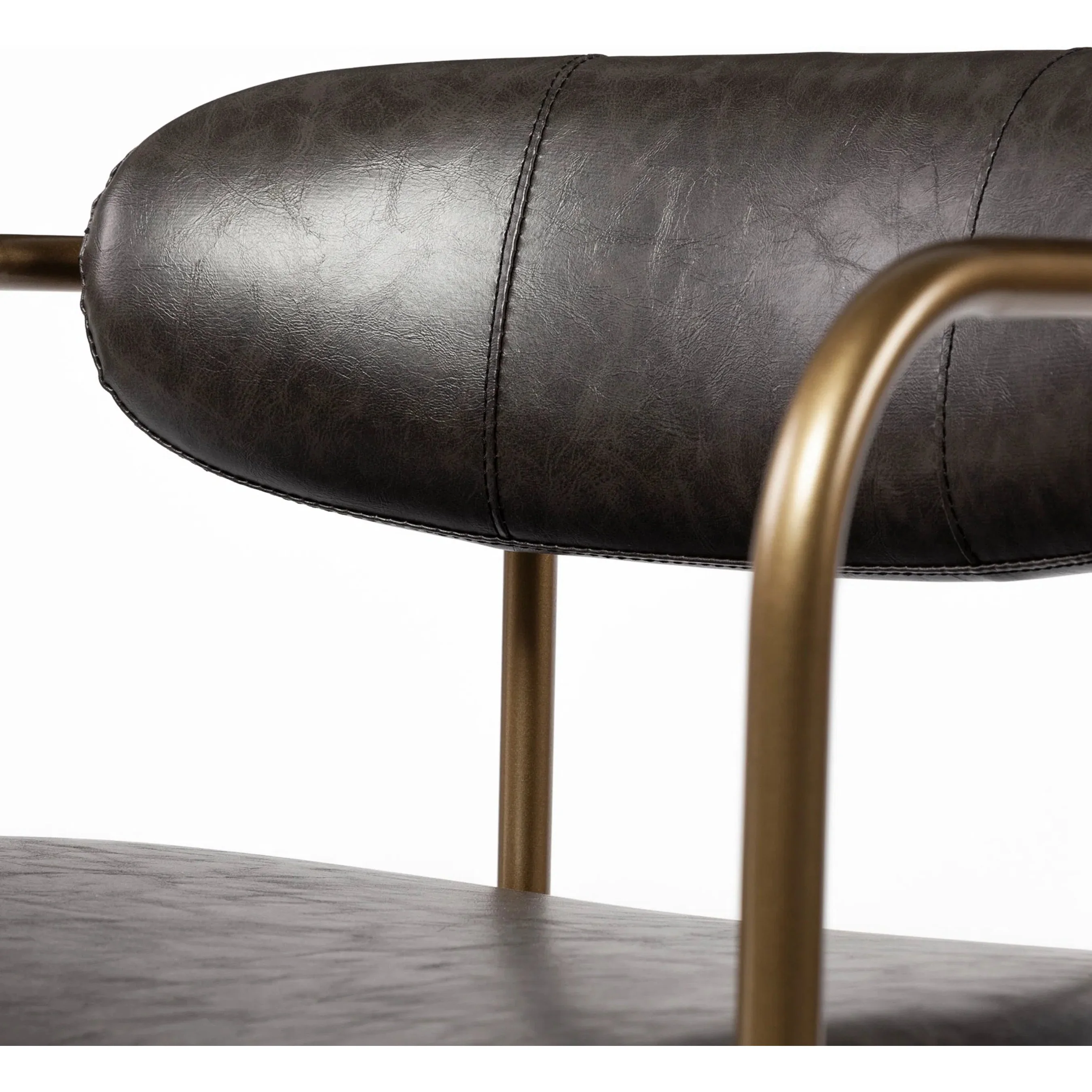Parker Leather Seat Counter Stool - Image 6