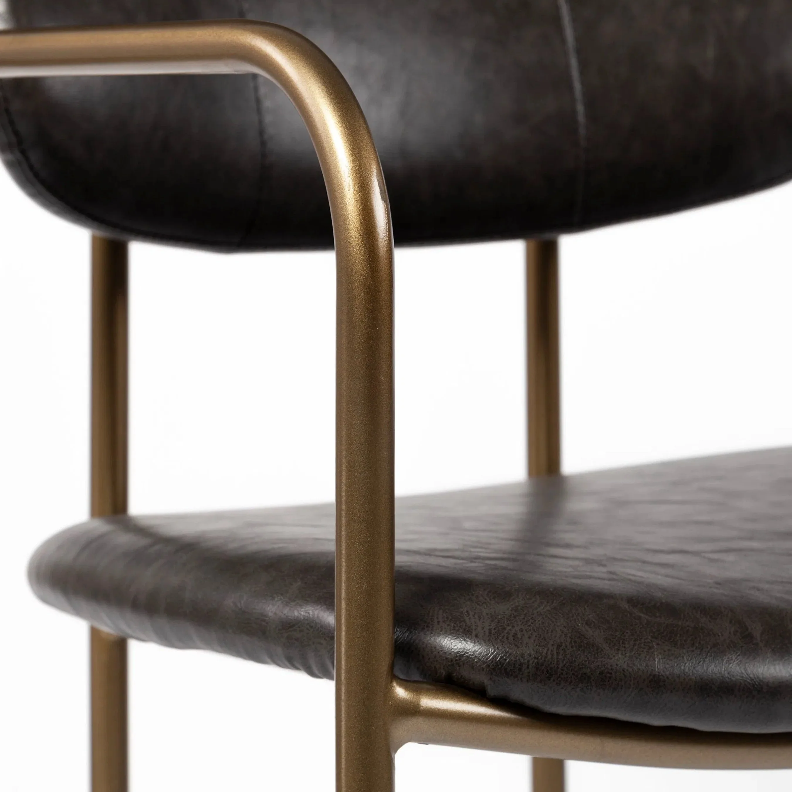 Parker Leather Seat Counter Stool - Image 7