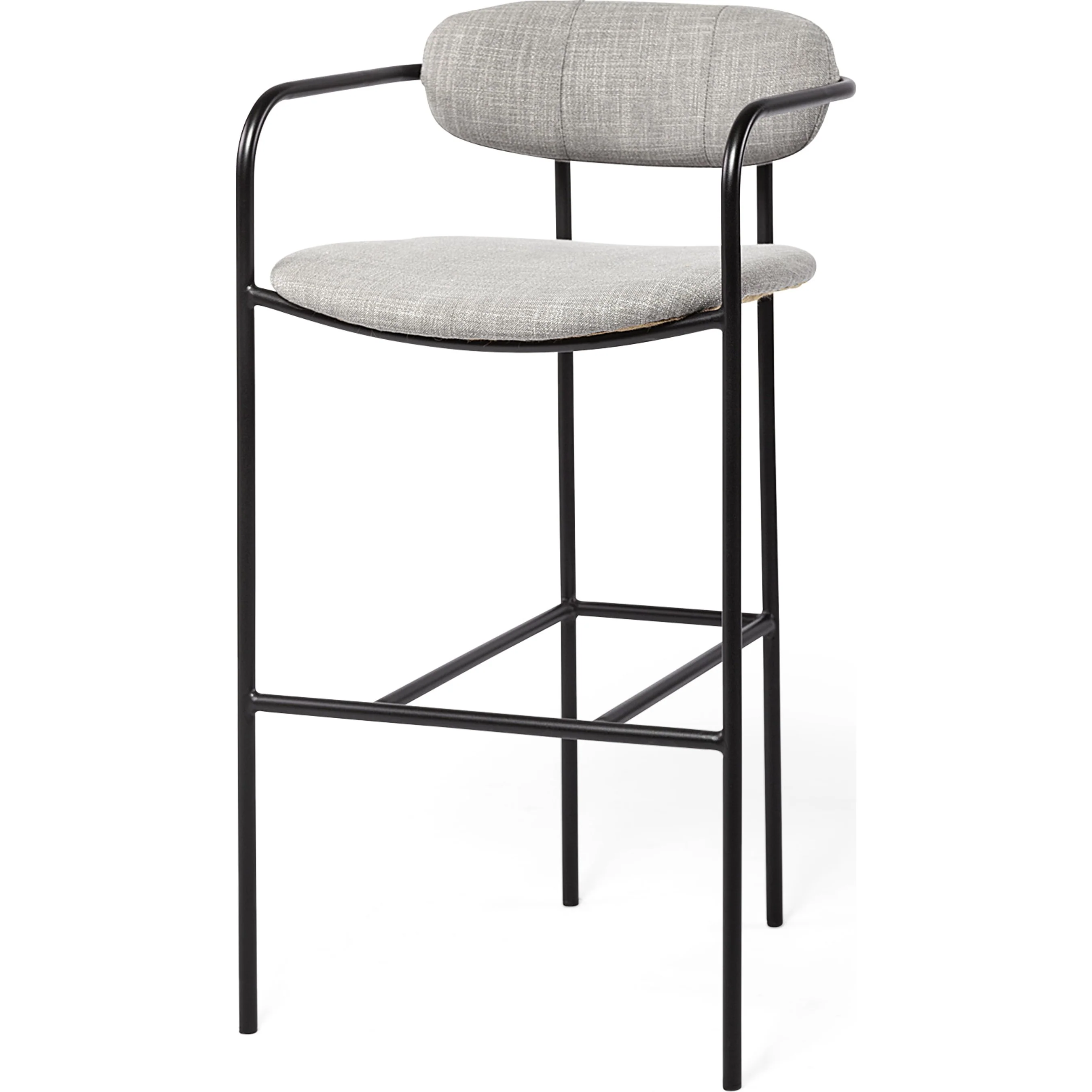 Parker Upholstered Seat Bar Stool - Image 2