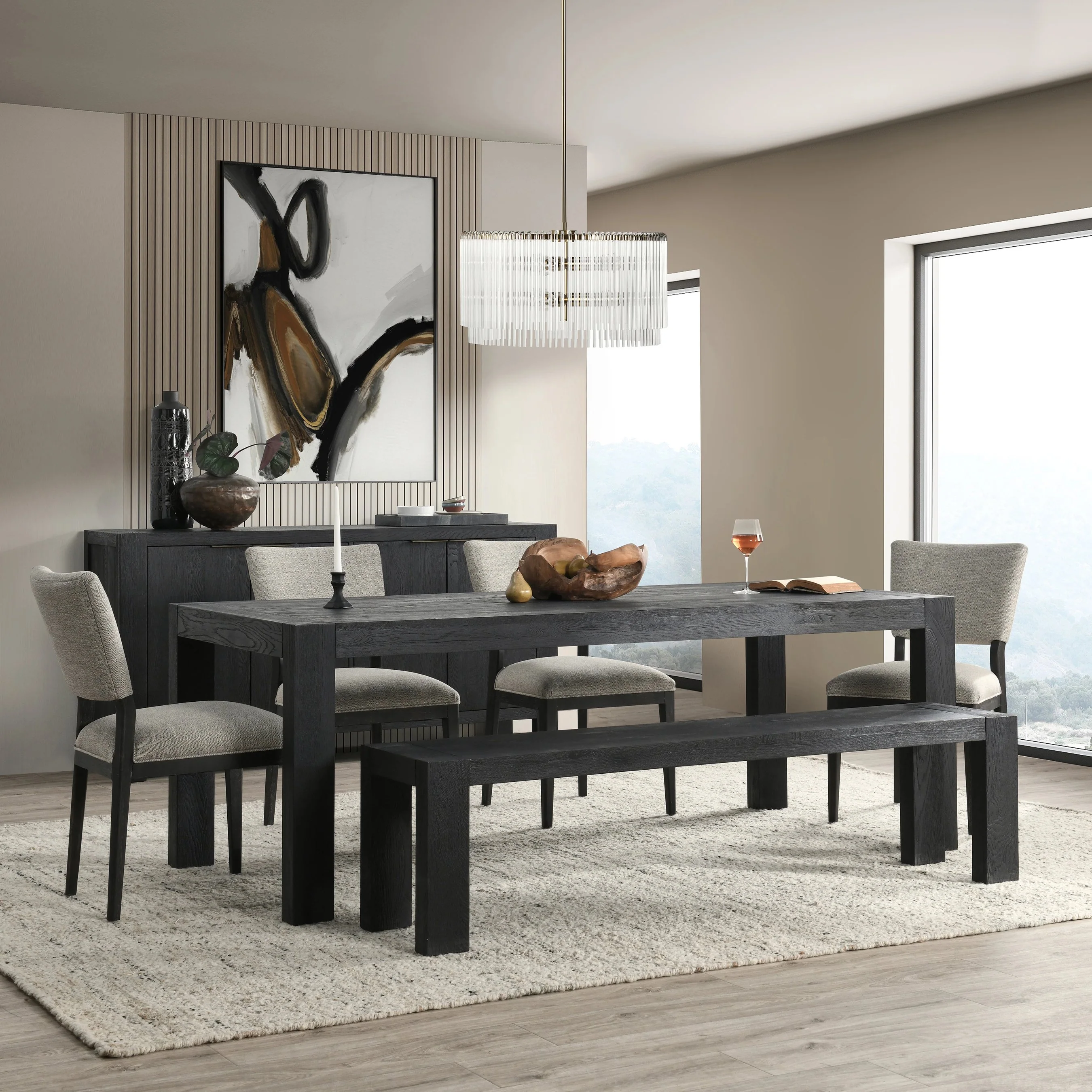 Parsons Four Door Sideboard - Image 22