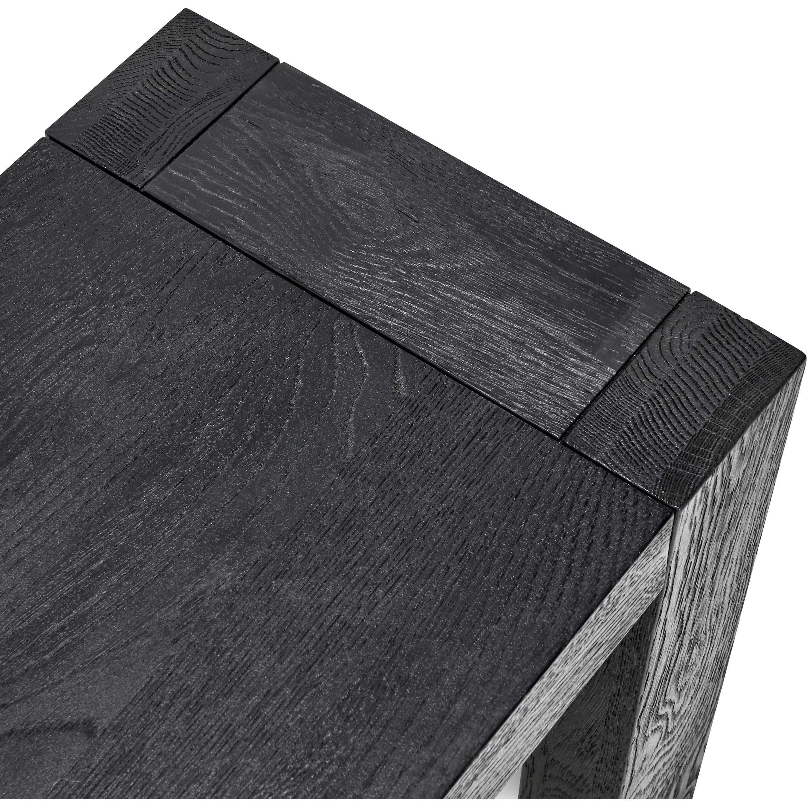 Parsons Oak Wood Bench - Image 10