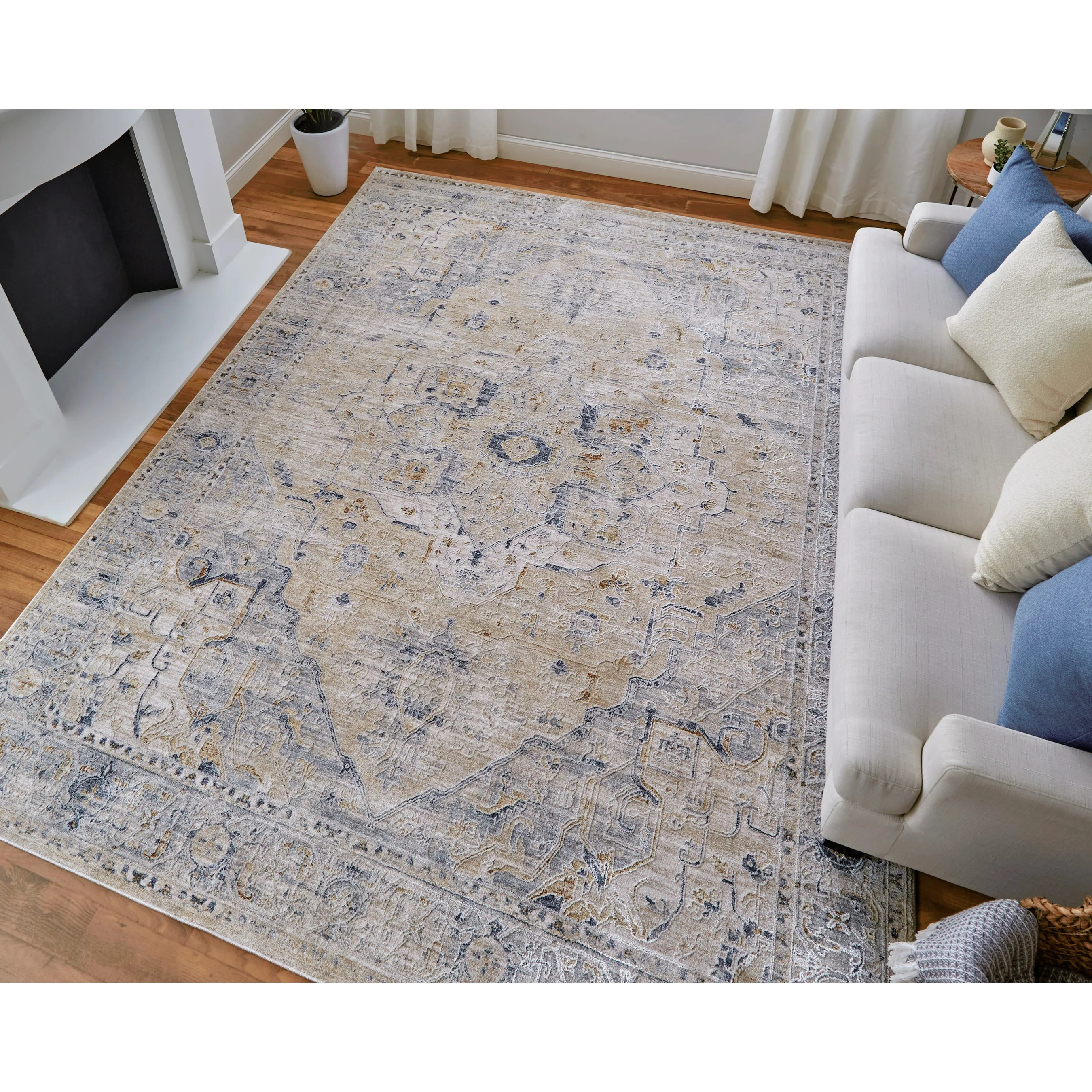 Pasha Transitional Rug - 39M5F - Image 9