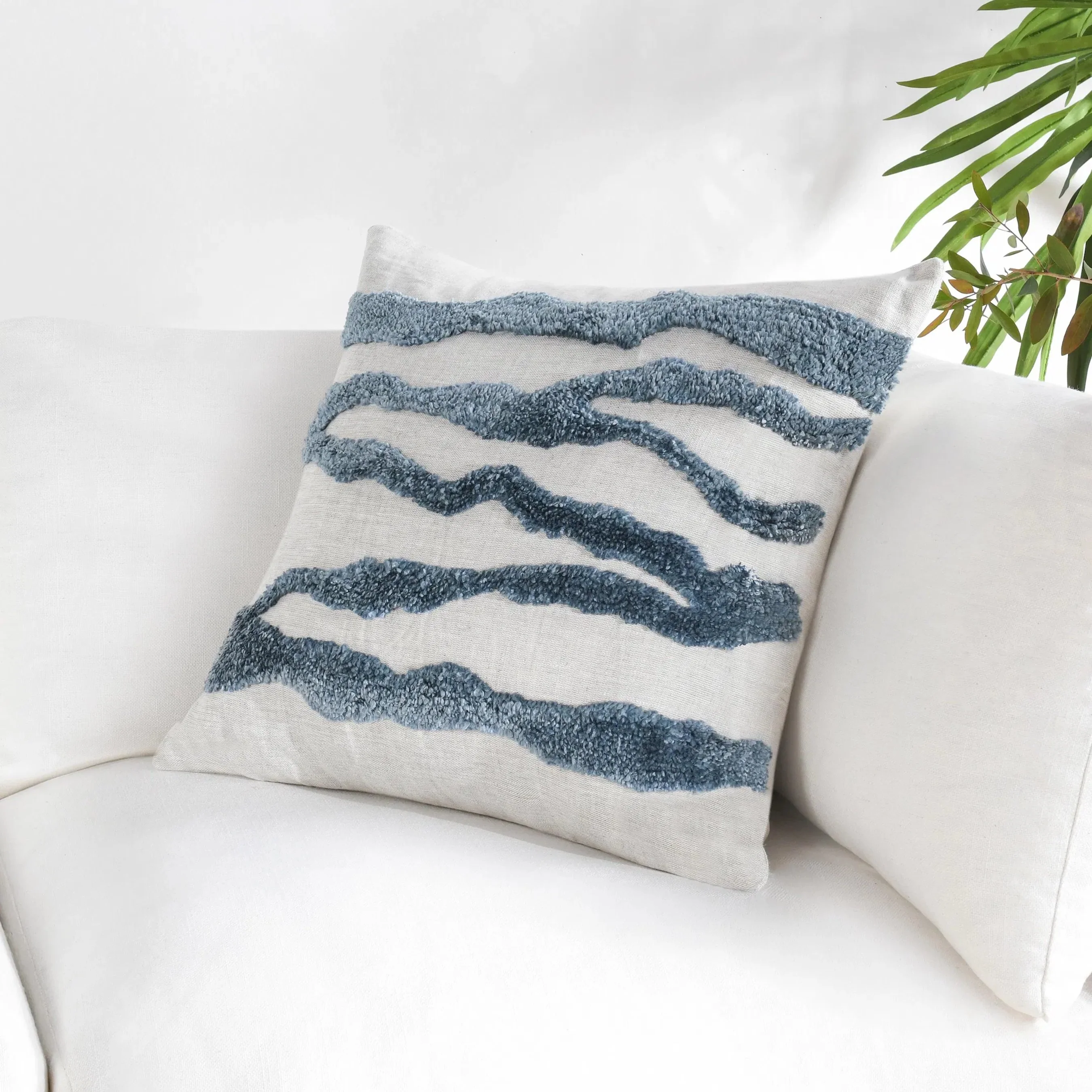Passage Belgian Linen Blend Throw Pillow - Image 17