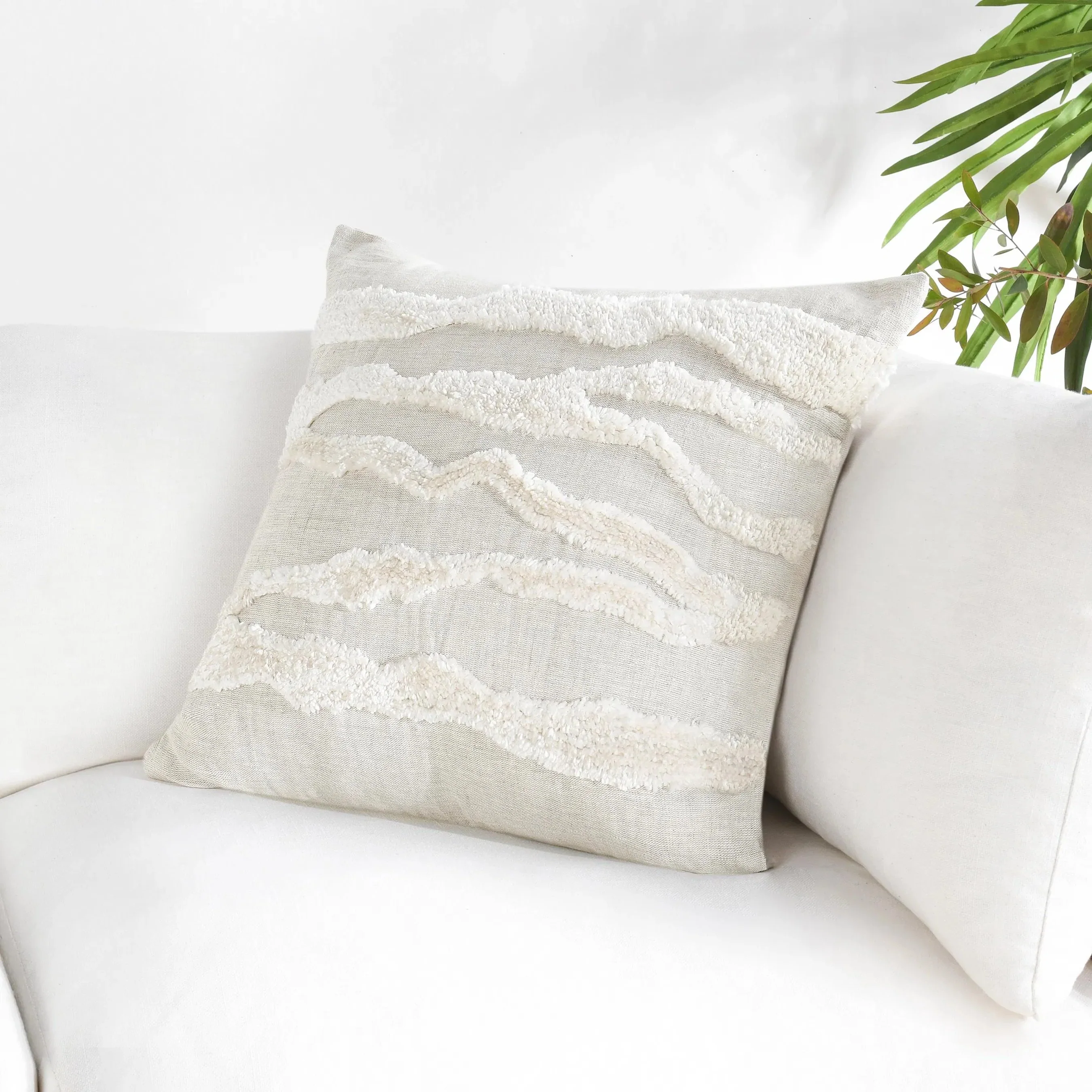 Passage Belgian Linen Blend Throw Pillow - Image 23