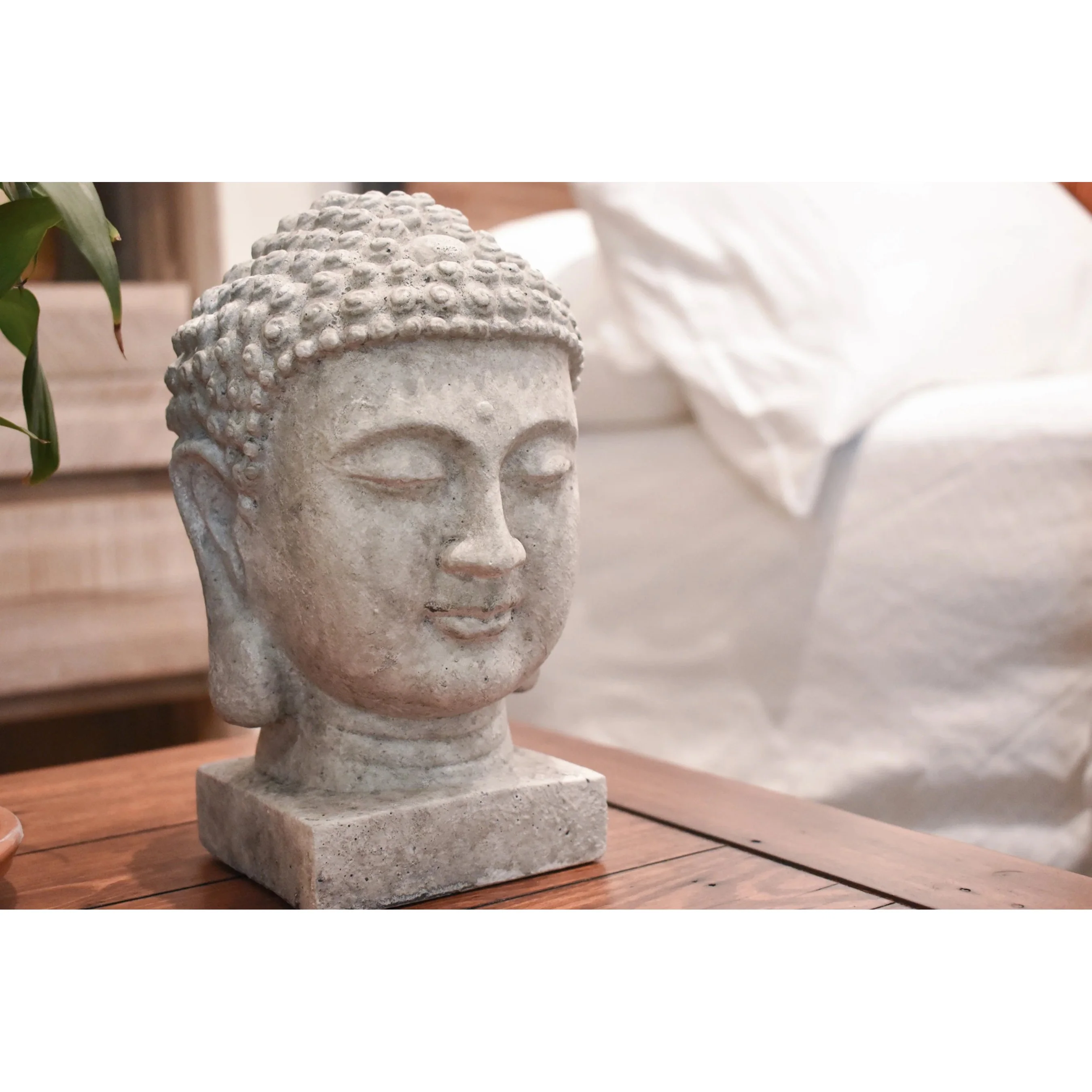 Patio Buddha Head - Image 5