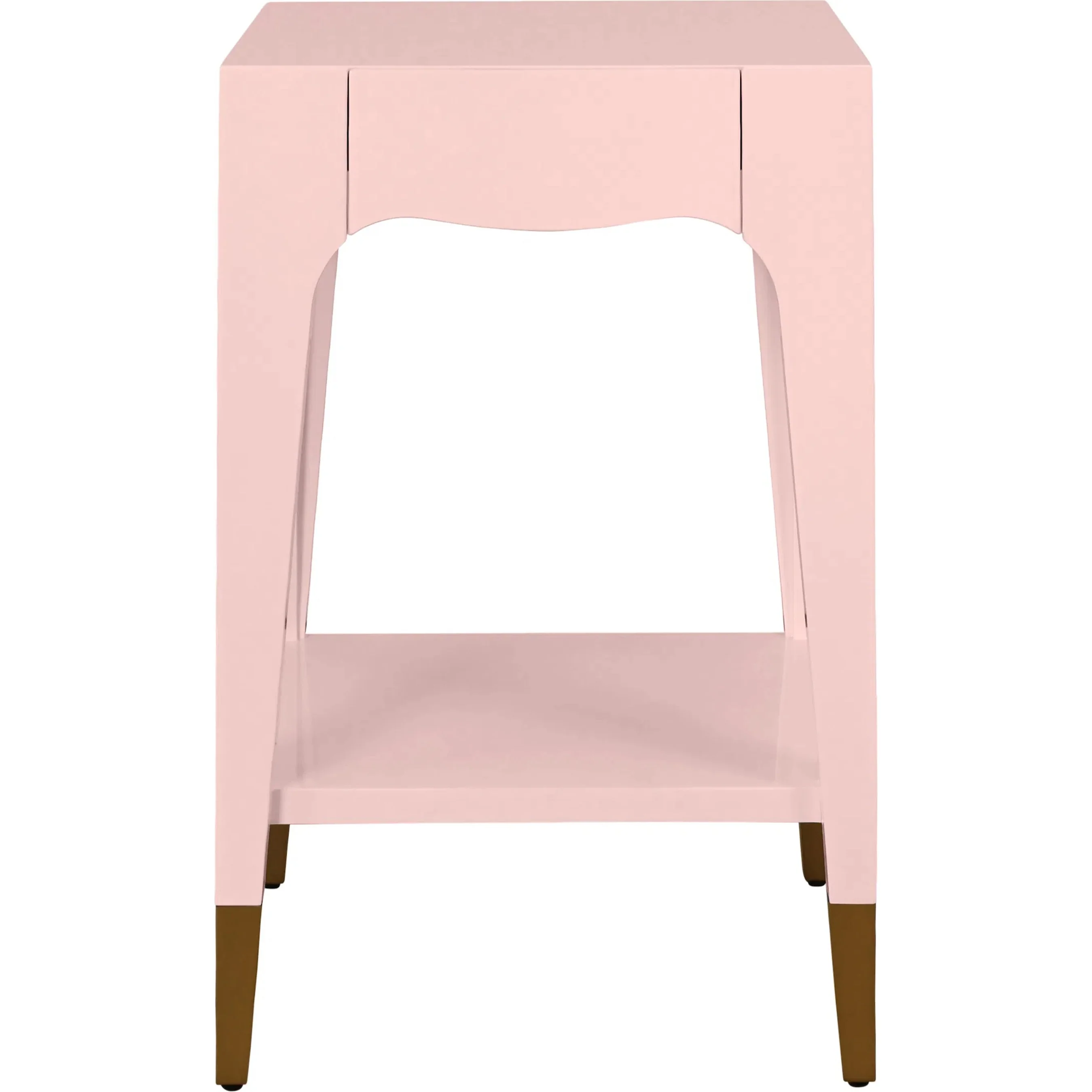 Patti Tapered Leg One Drawer Side Table - Image 2