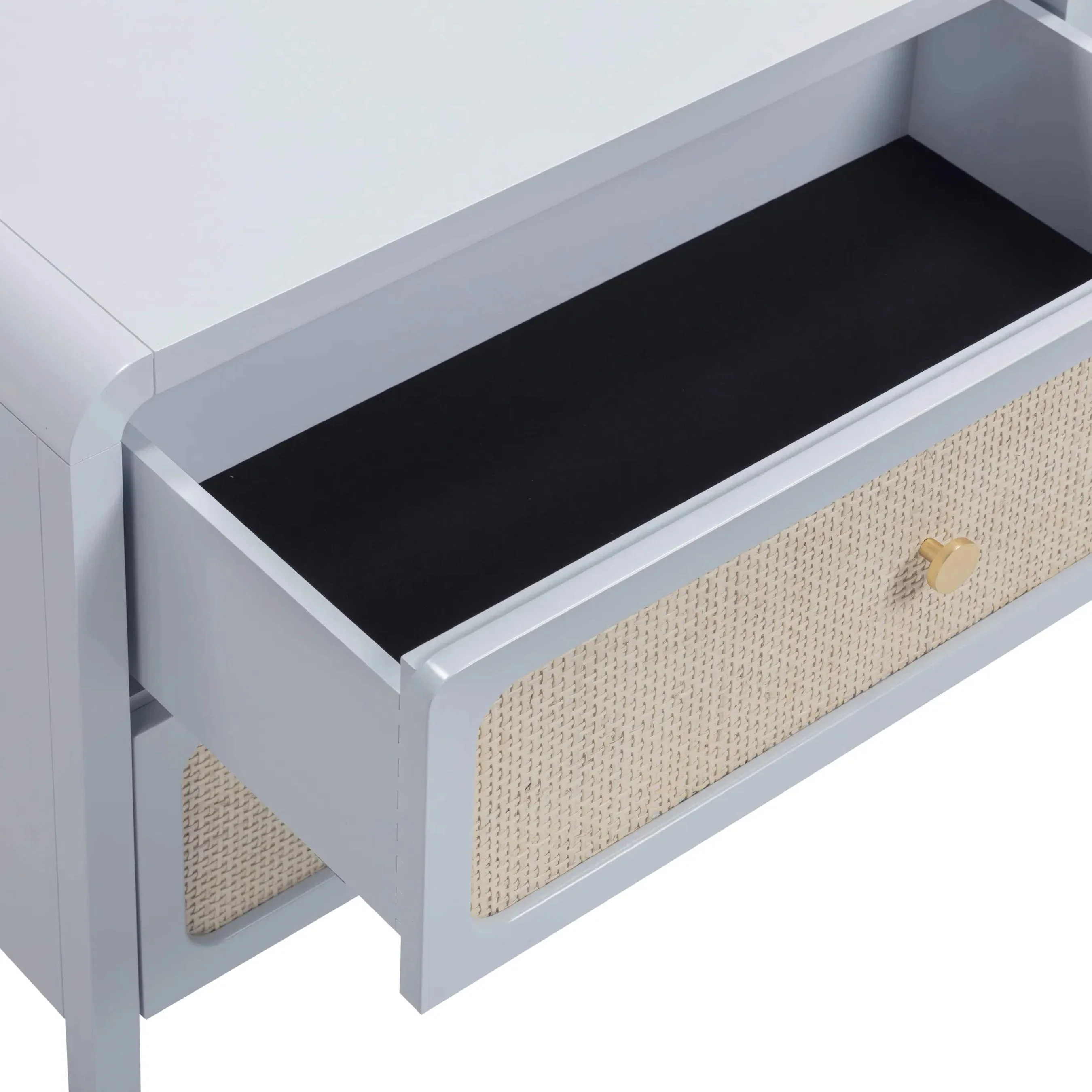 Patty Rattan 2 Drawer Nightstand - Image 8