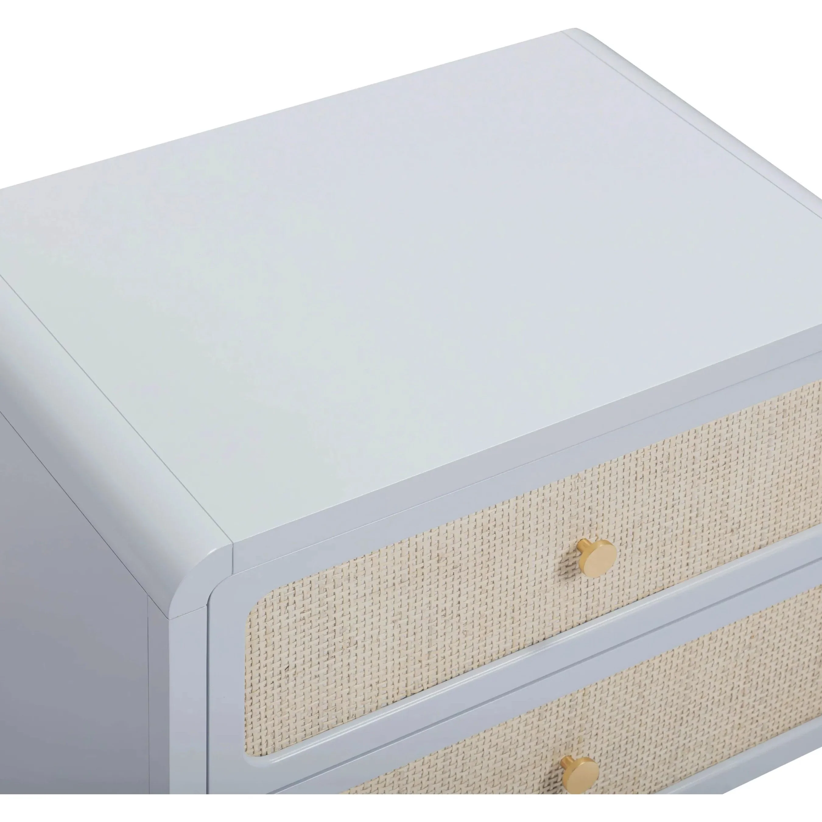 Patty Rattan 2 Drawer Nightstand - Image 9