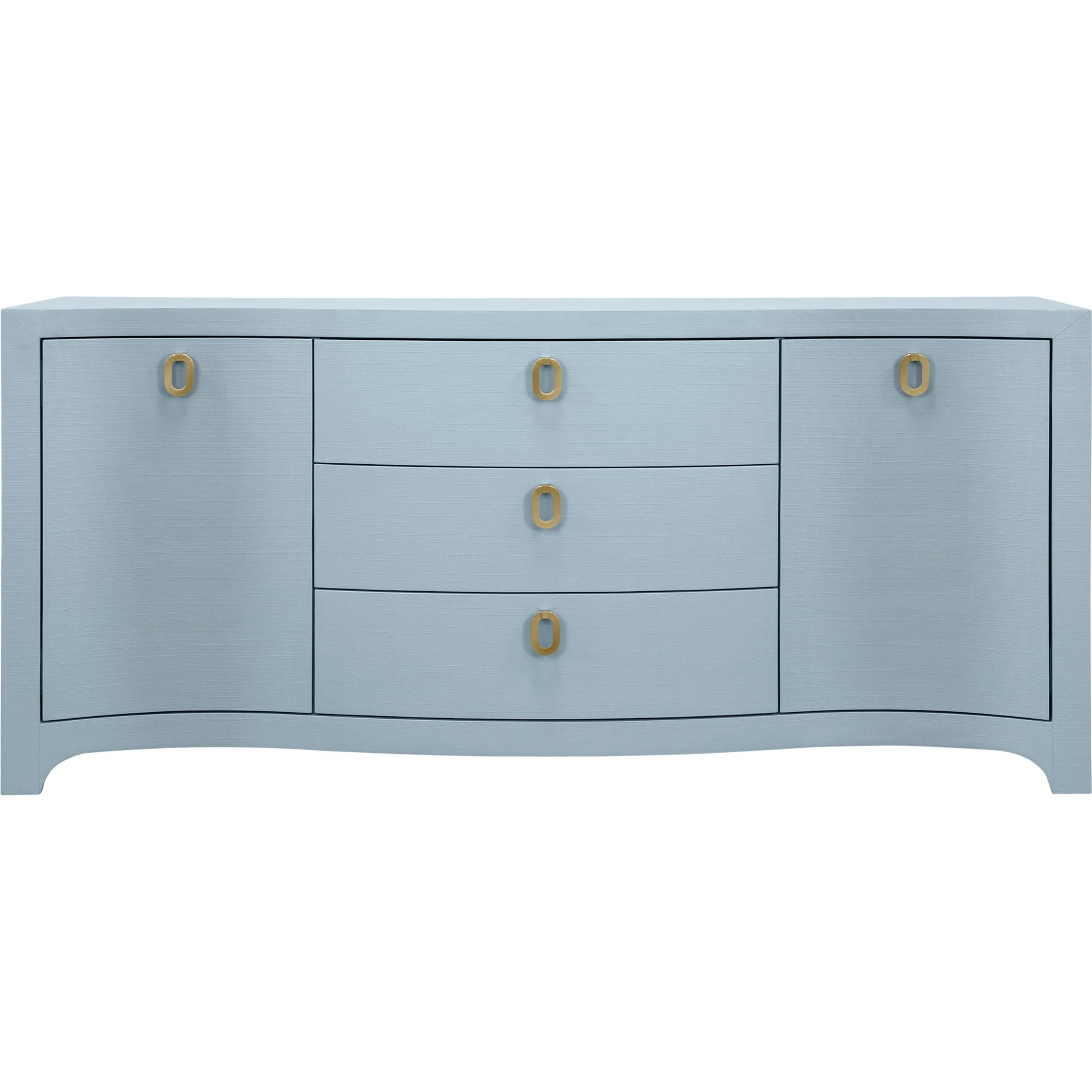 Paulina Curved Front Two Door Three Drawer Buffet - Image 3