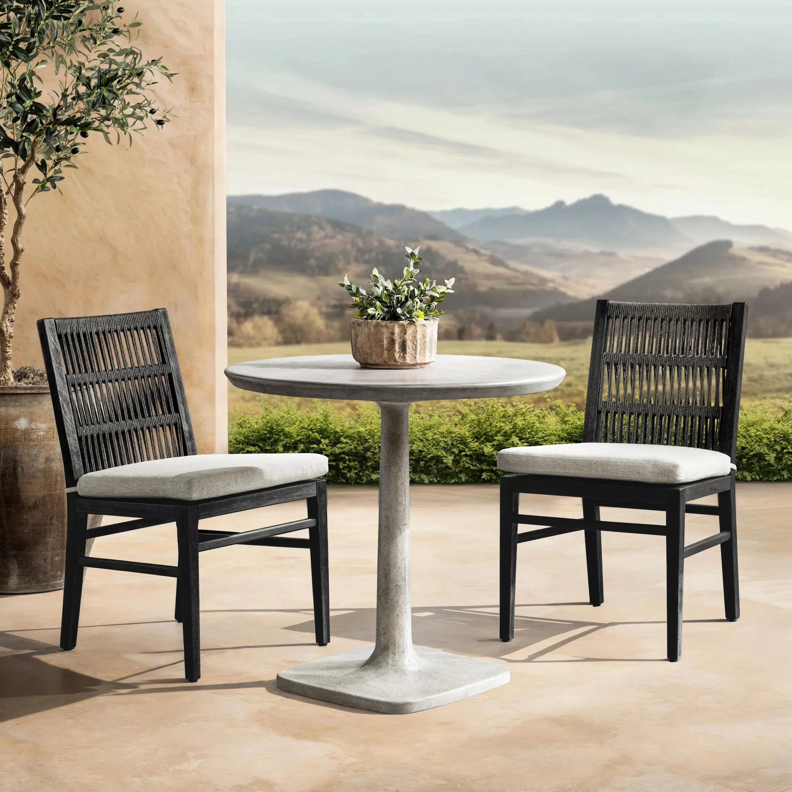 Paulina Outdoor Bistro Table - Image 5