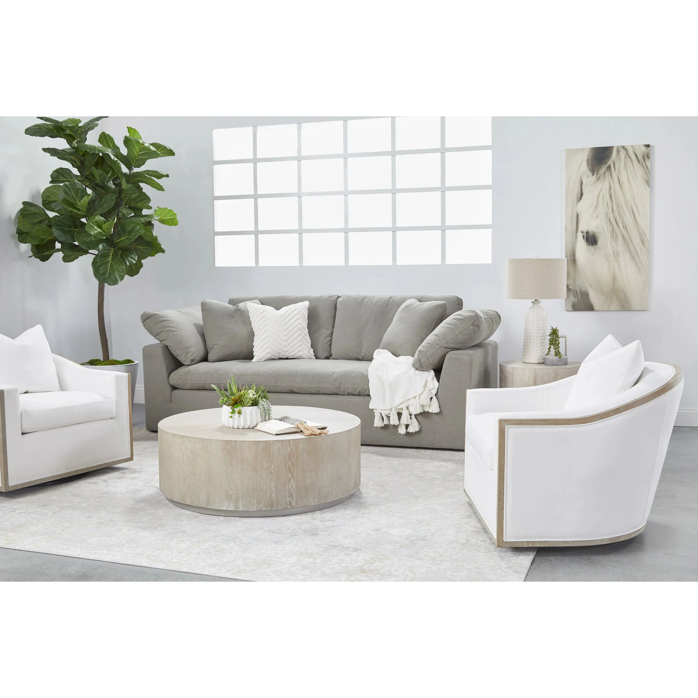Paxton Swivel Club Chair - Image 20