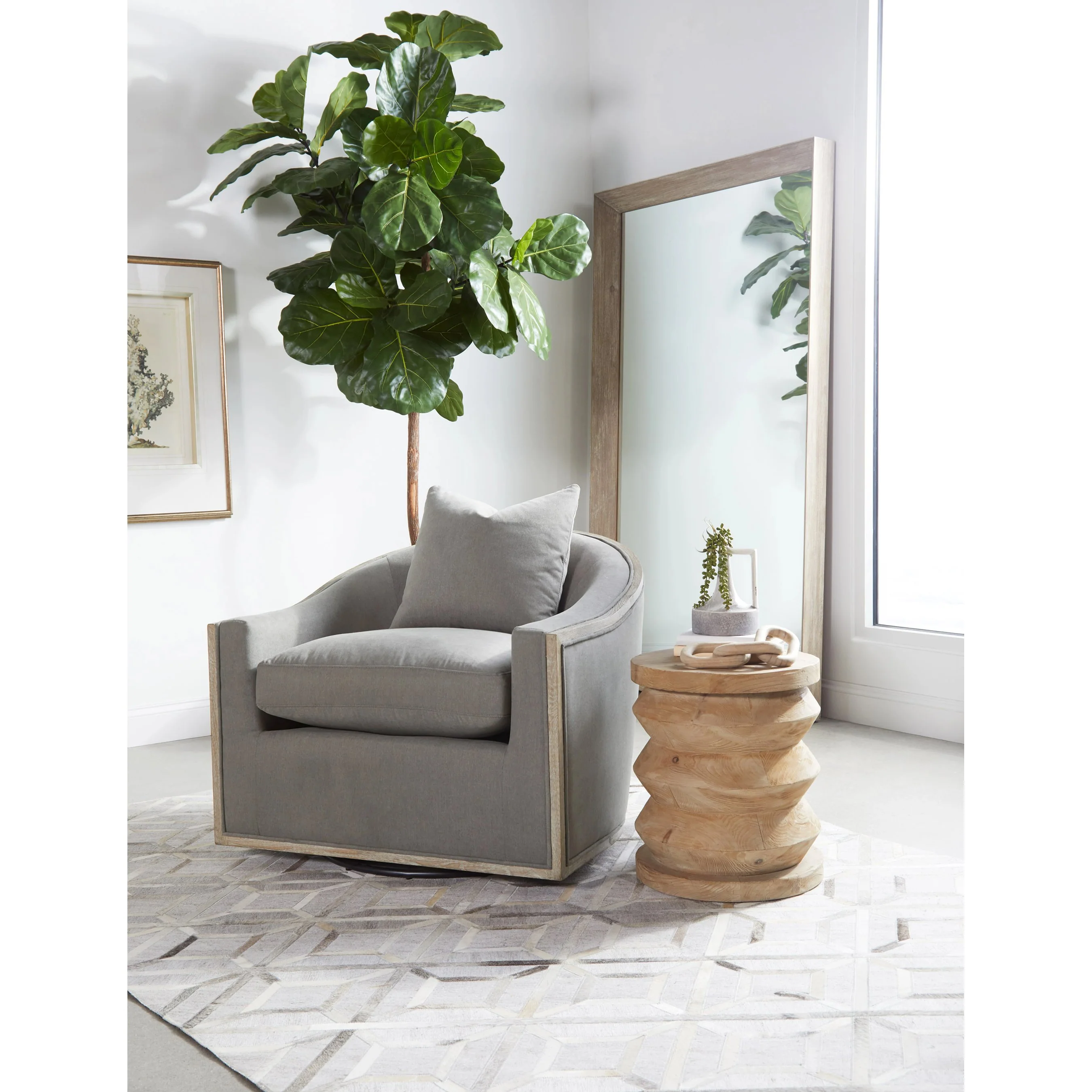 Paxton Swivel Club Chair - Image 21