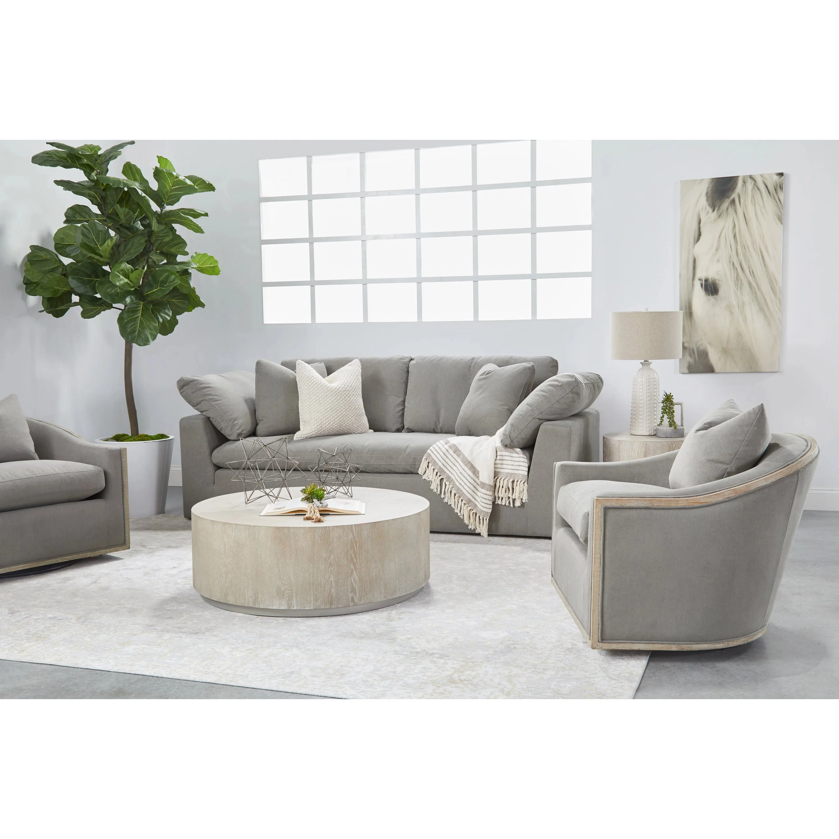 Paxton Swivel Club Chair - Image 23