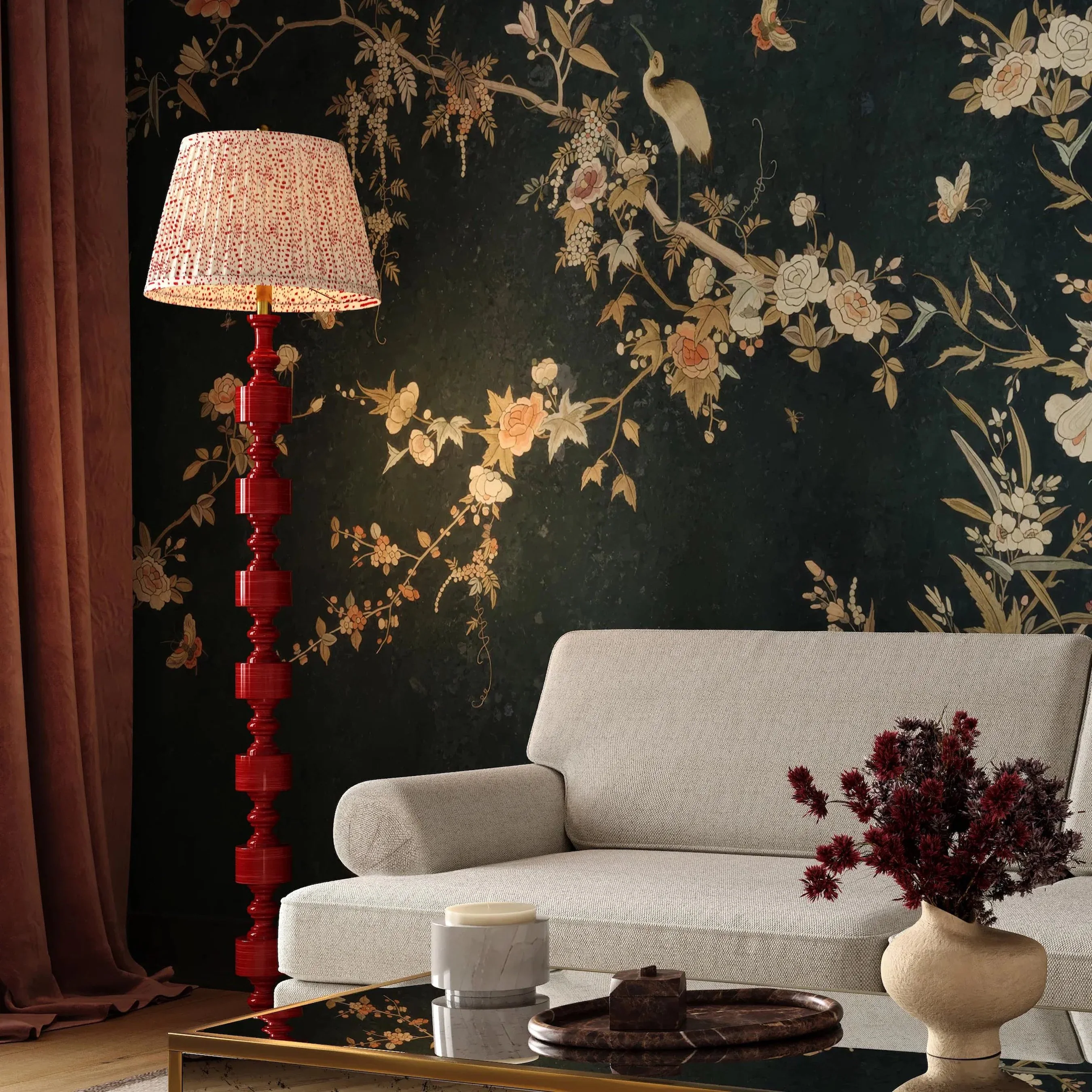 Peggy Spotted Floor Lamp - Image 5