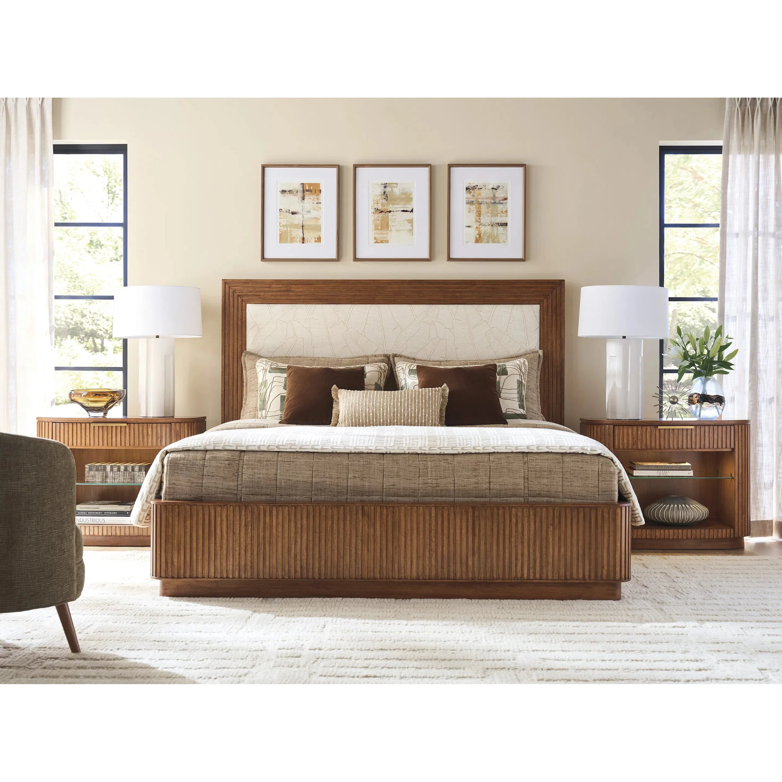 Pendry Upholstered Panel Headboard King Size - Image 3