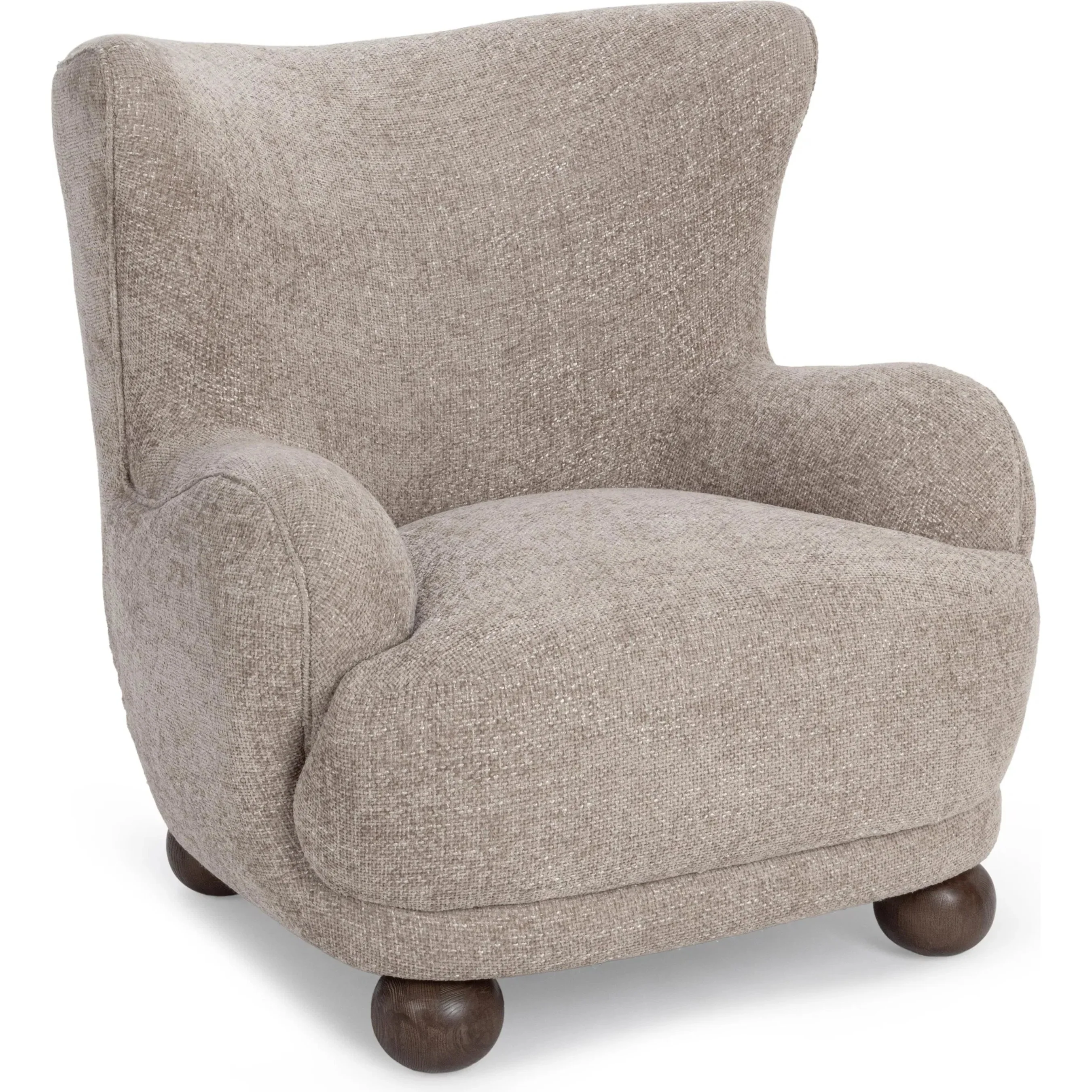 Penelope Upholstered Chenille Fabric Accent Chair - Image 5