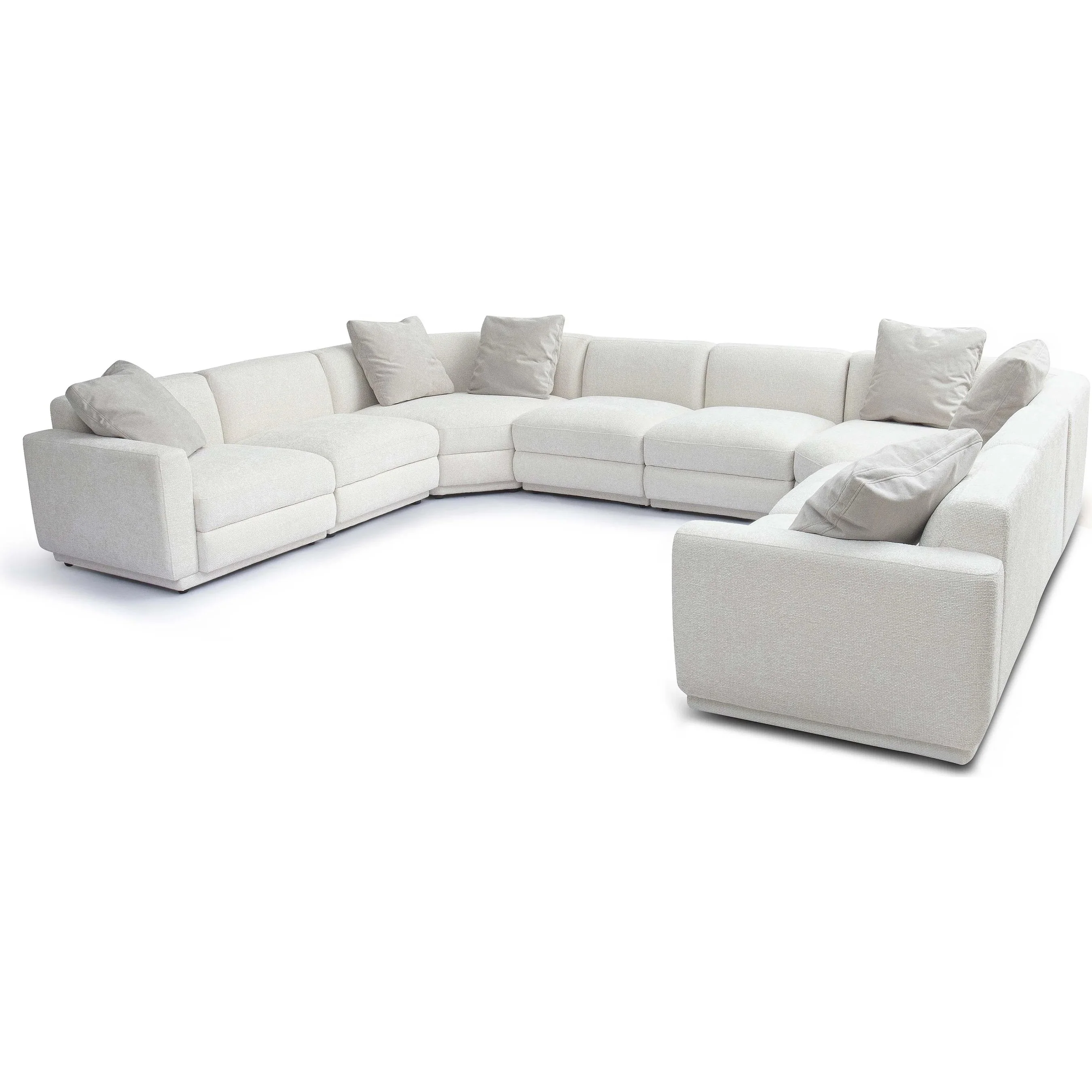 Perry Chenille Modular Large U-Sectional - Image 3