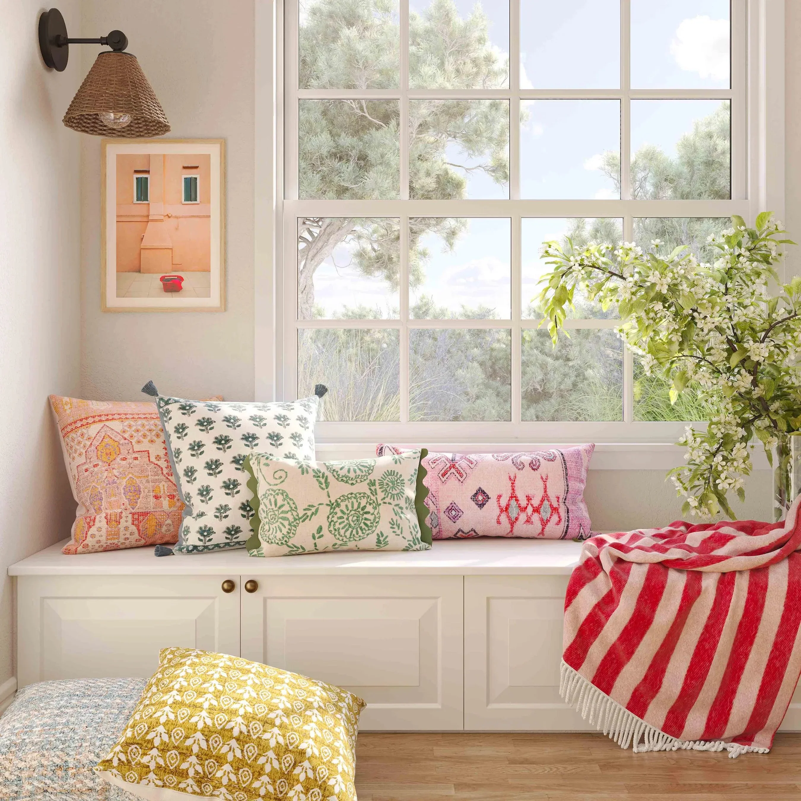 Persia Square Accent Pillow - Image 4