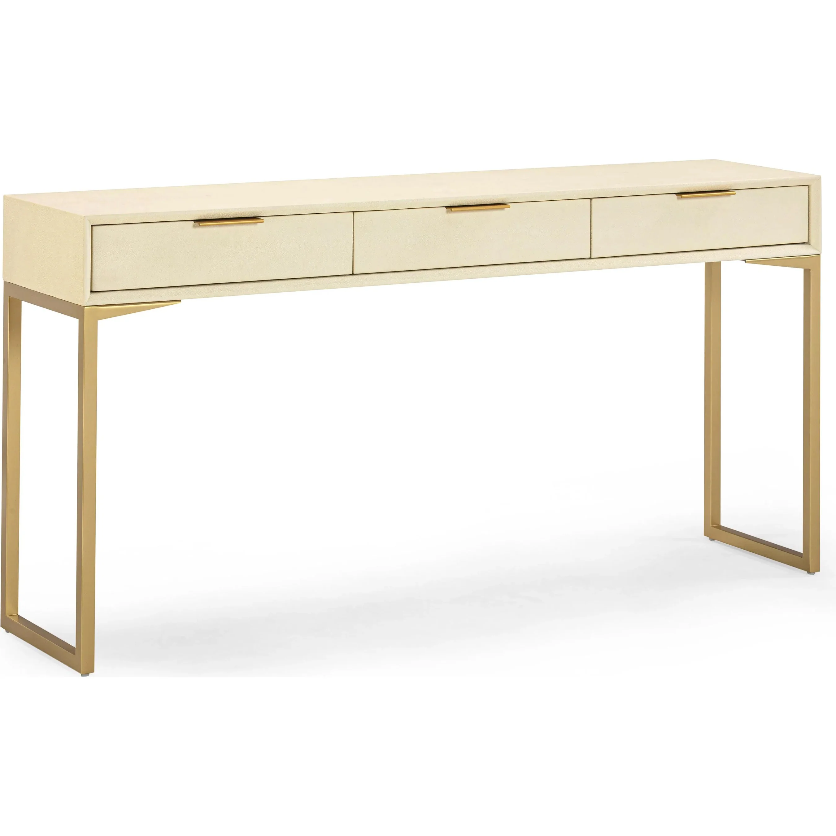 Pesce Shagreen 3 Drawer Console Table