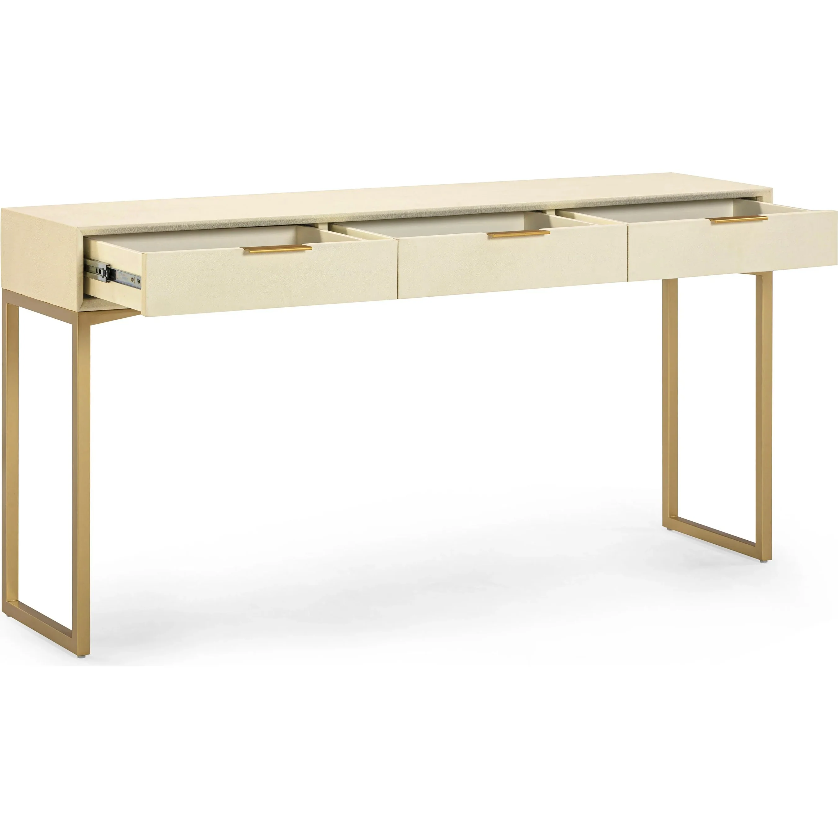 Pesce Shagreen 3 Drawer Console Table - Image 2