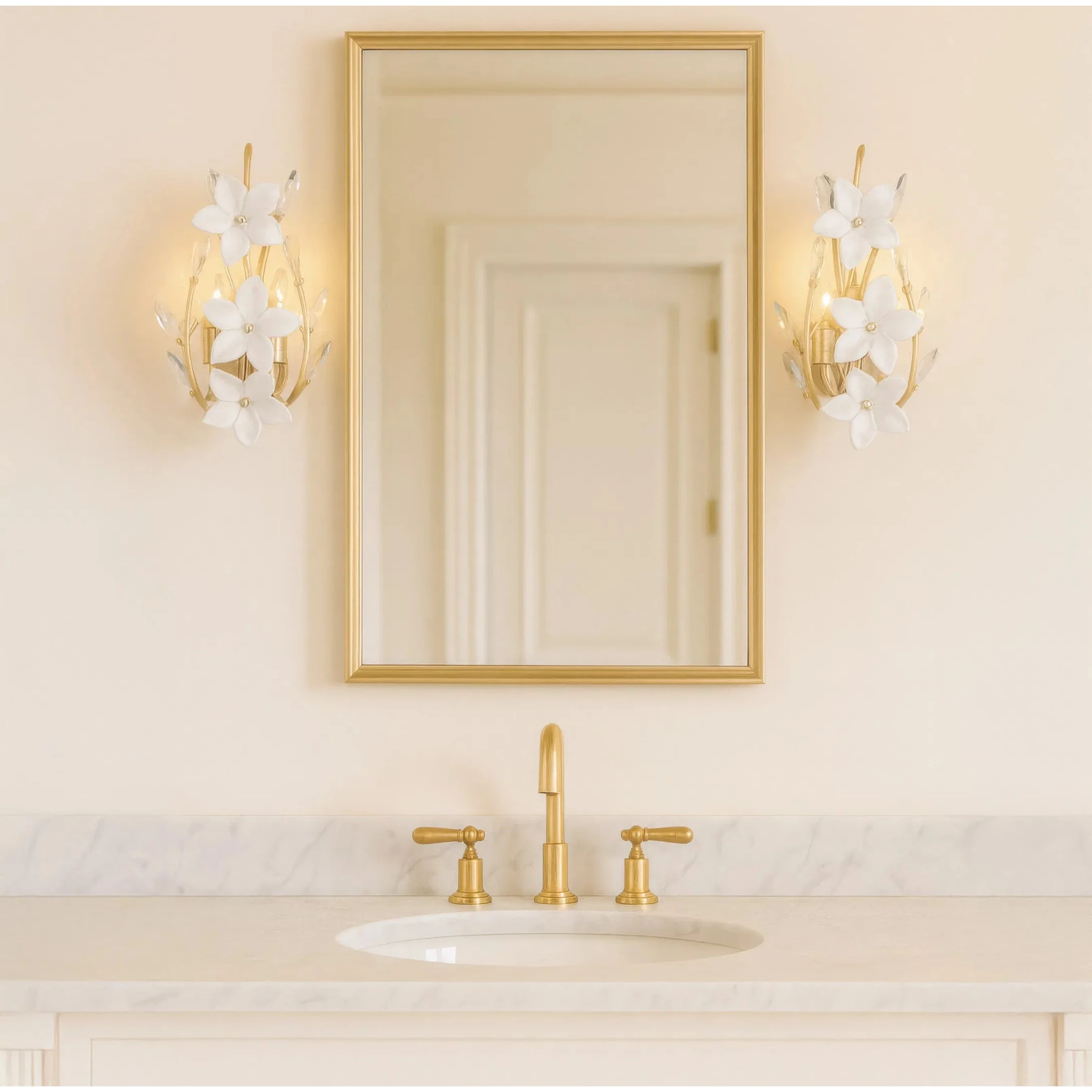 Petal Court 2 Light Wall Sconce - Image 2