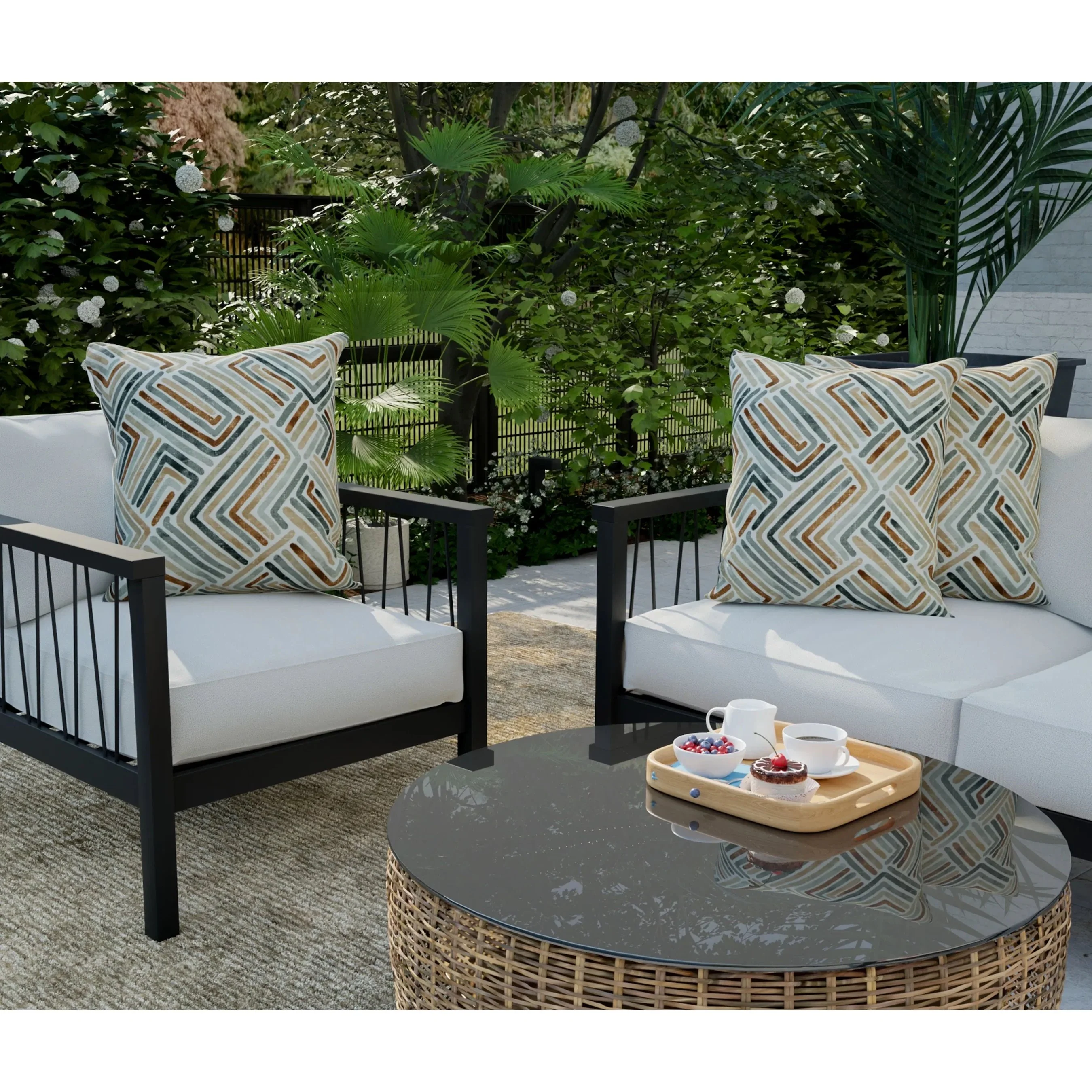 Petersburg Indoor/Outdoor Pillow - Image 3