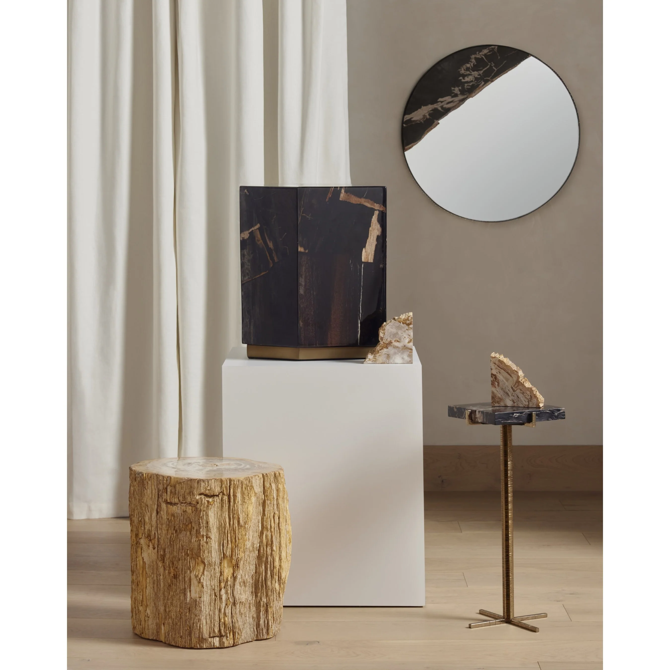 Petrified Wood Book Ends - Image 12