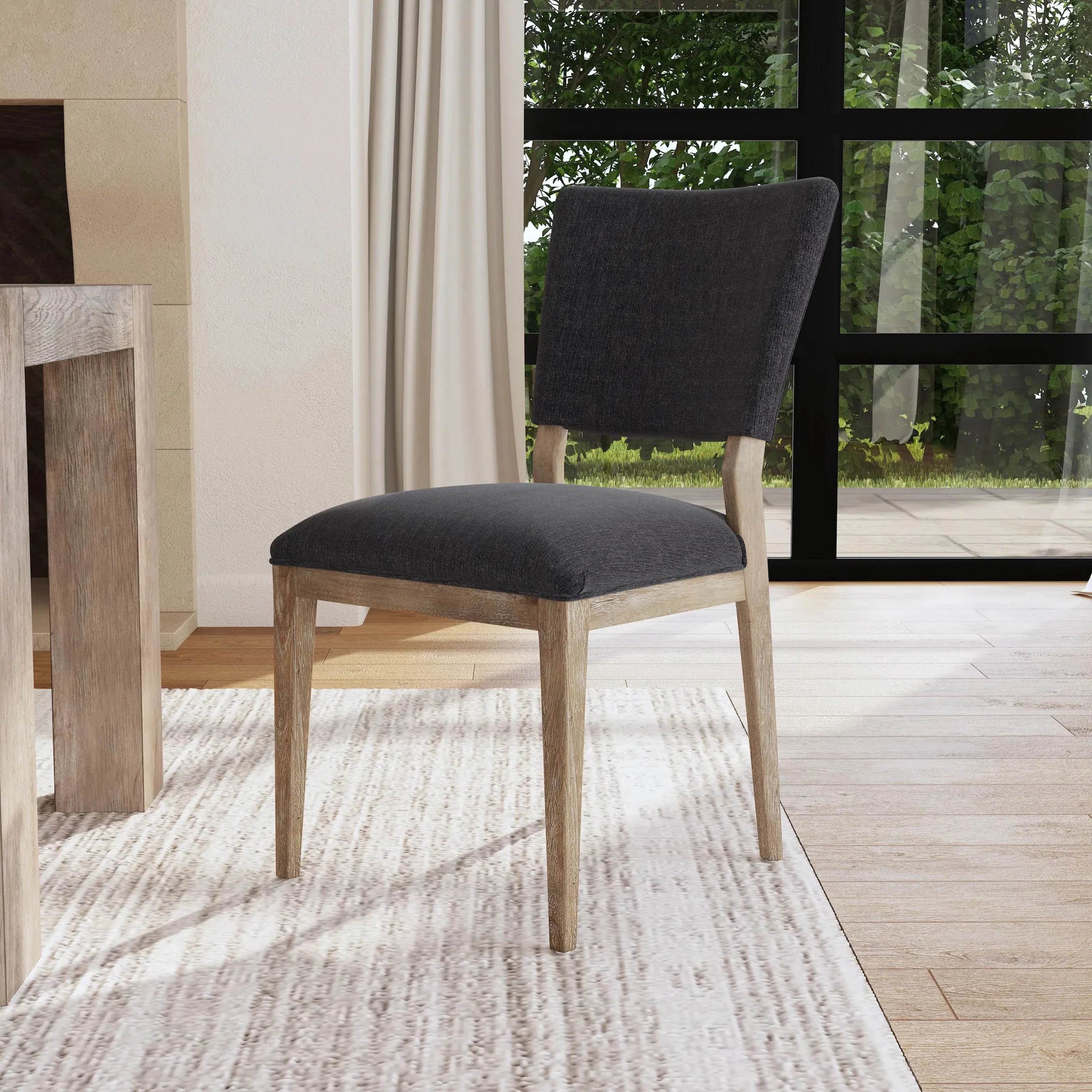 Phillip Upholstered Fabric Dining Chair (Set of 2) - Image 8
