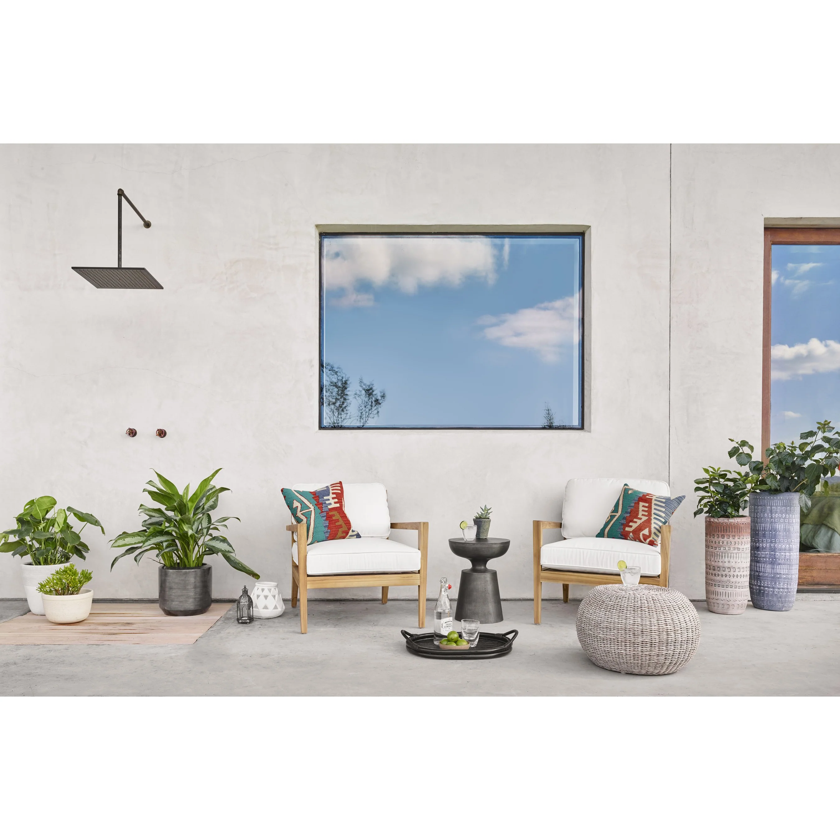Phoenix Outdoor Accent Stool - Image 5
