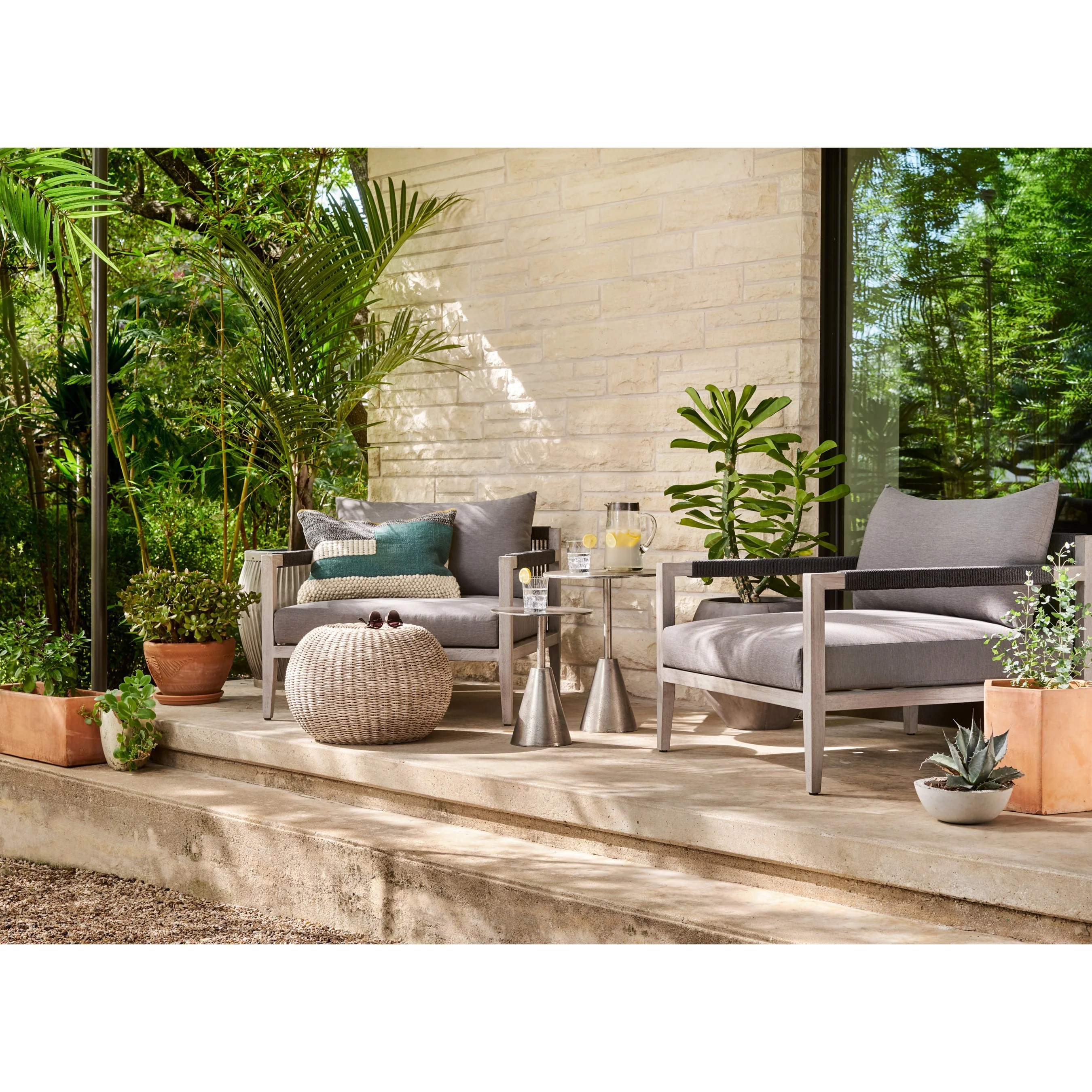 Phoenix Outdoor Accent Stool - Image 6